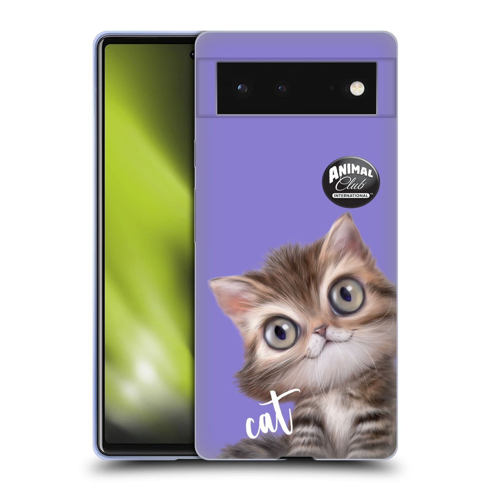 Officially Licensed Persian Cat Case for Google Pixel 6 - Soft Gel Cover for Pet Lovers