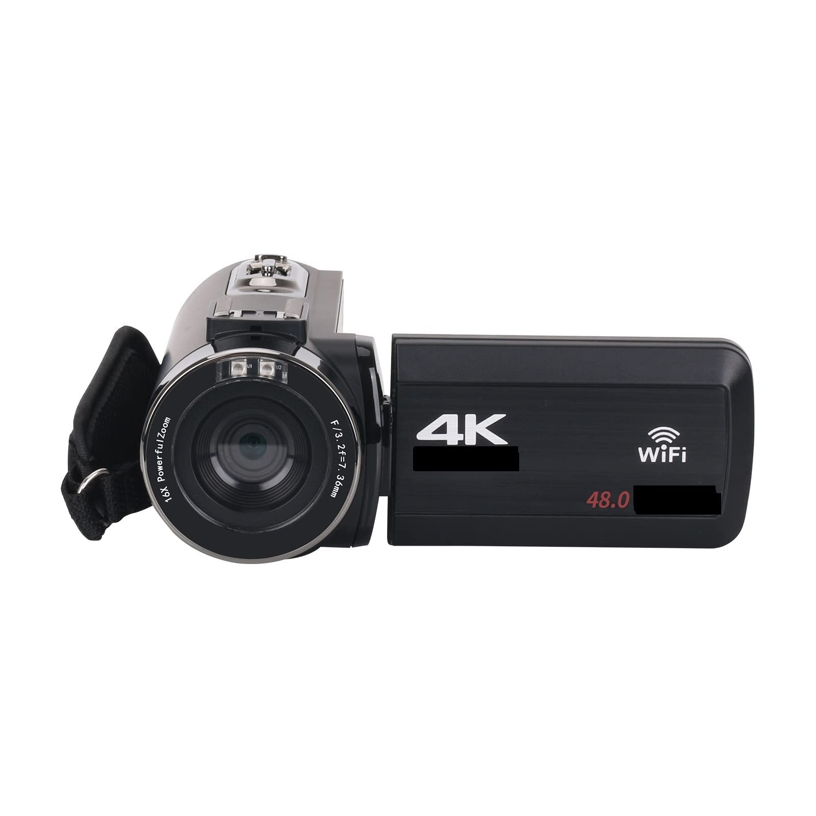 4K Video Camera Camcorder 48MP with 18X Zoom - Perfect for Vlogging & Time-Lapse Recording