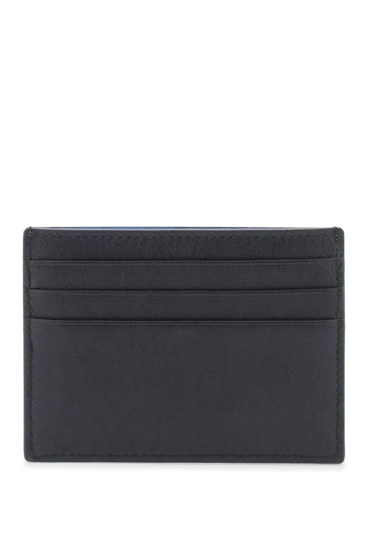 Alexander McQueen Genuine Leather Harness Card Holder - Stylish & Durable RFID Blocking Wallet for Men & Women - Perfect for Travel, Night Out, and Everyday Use