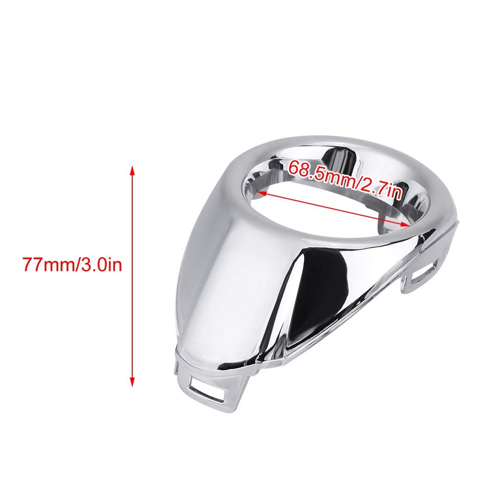 Ford Focus 2012-2014 Fog Light Bezel Cover - Front Bumper Trim for Night Driving