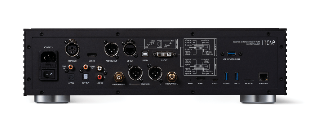 HiFi ROSE RS150 High-End Audio Video Streamer & DAC with Premium Sound Quality - Perfect for Home Theater & Audiophile Listening Rooms (Demo Available)
