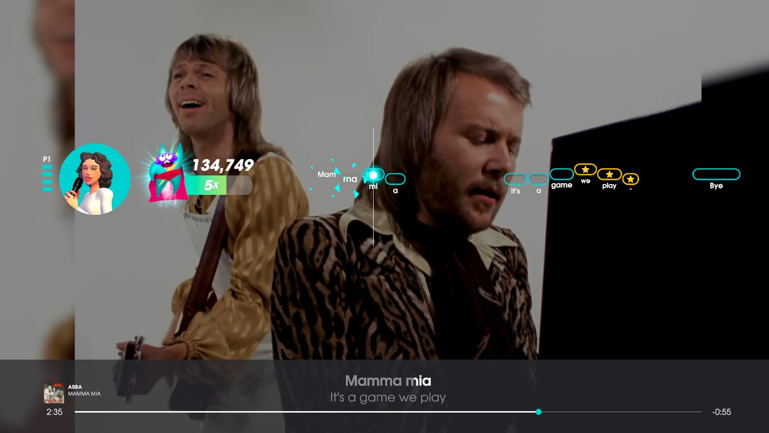 Let's Sing ABBA - PS5 Game (Blu-ray Disc) - Family Karaoke Party Music Game for PlayStation 5 - Perfect for Parties & Family Game Nights