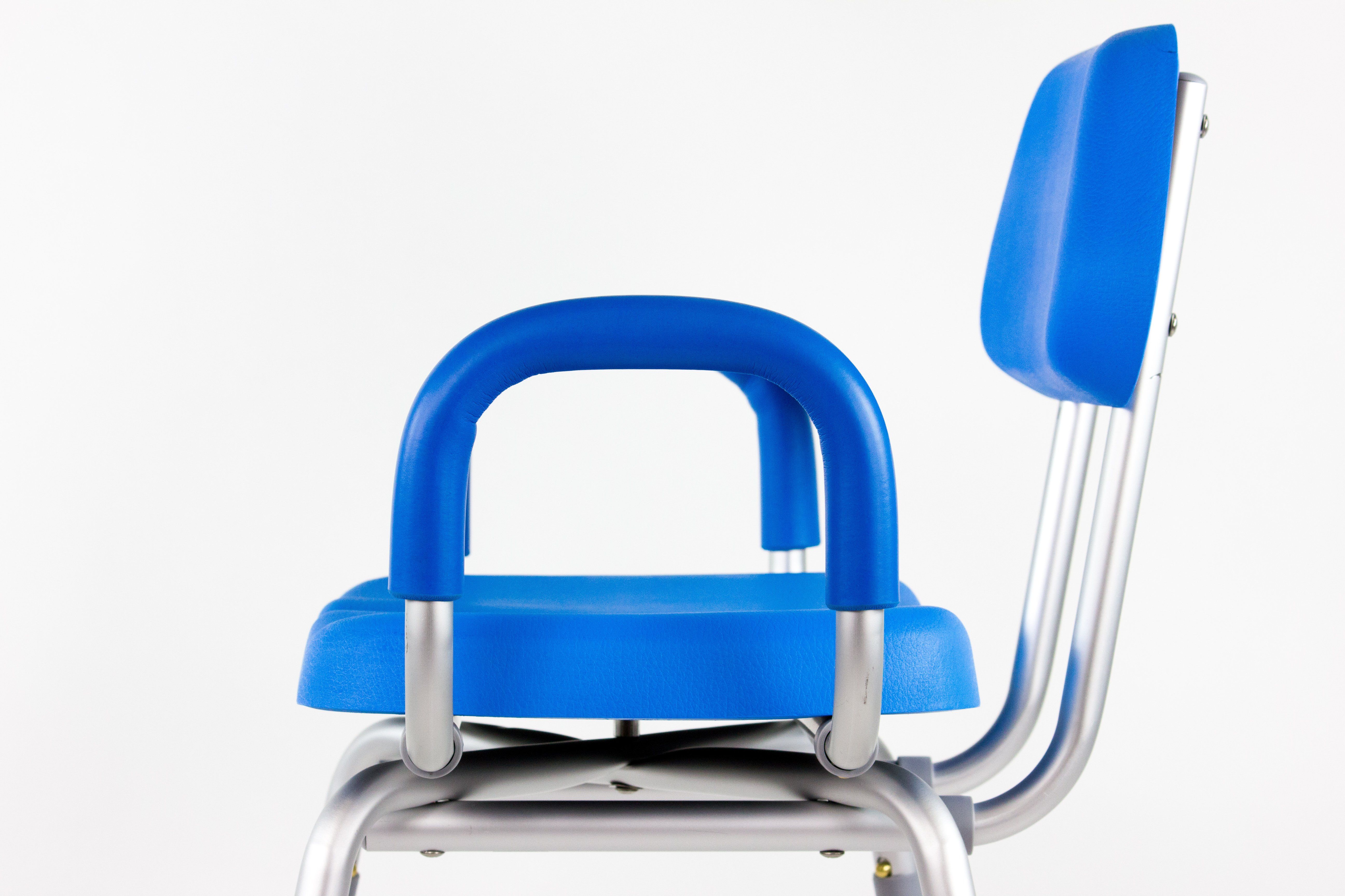Platinum Health HIP CHAIR APEX - Adjustable Height & Angle Padded Shower Chair for Elderly & Disabled - Non-Slip Bath Seat for Safe Showering & Bathroom Use