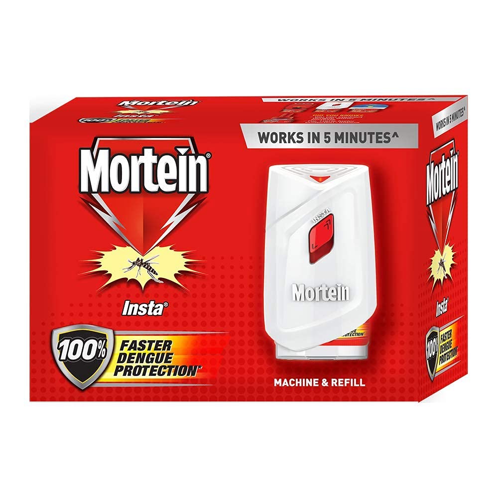 Mortein Mosquito Repellent Machine & Refill - 35ml Gel Refill Bottle for Indoor & Outdoor Insect Protection | Home, Camping & Travel Use
