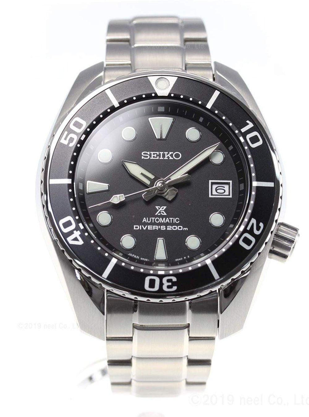 SEIKO Prospex 200M Diver Automatic Watch SBDC083 - Japanese Made JDM Stainless Steel Dive Watch for Men - Perfect for Scuba Diving, Snorkeling & Water Sports