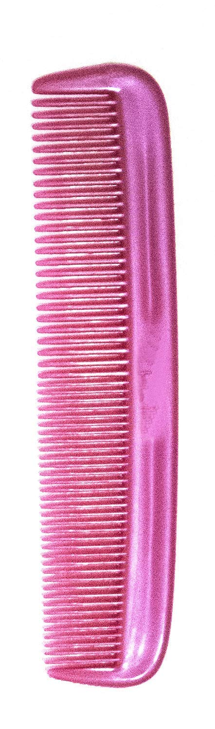 Kabello 6-Piece Hair Comb Set for Women & Men - Detangling, Styling & Hair Care (Pink) - Perfect for Home, Salon & Travel Use