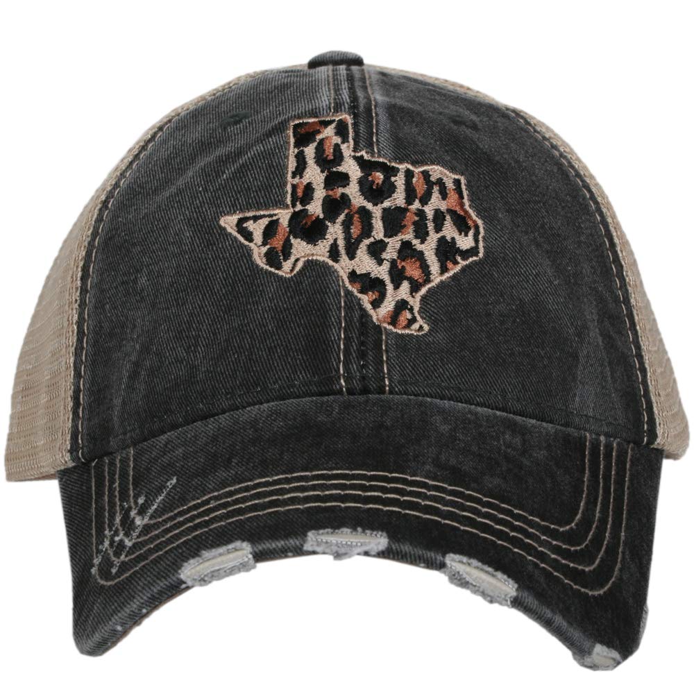 KATYDID Texas Baseball Hat for Women - Stylish Cute Adjustable Trucker Cap - Perfect for Outdoor Activities, Sports & Casual Wear