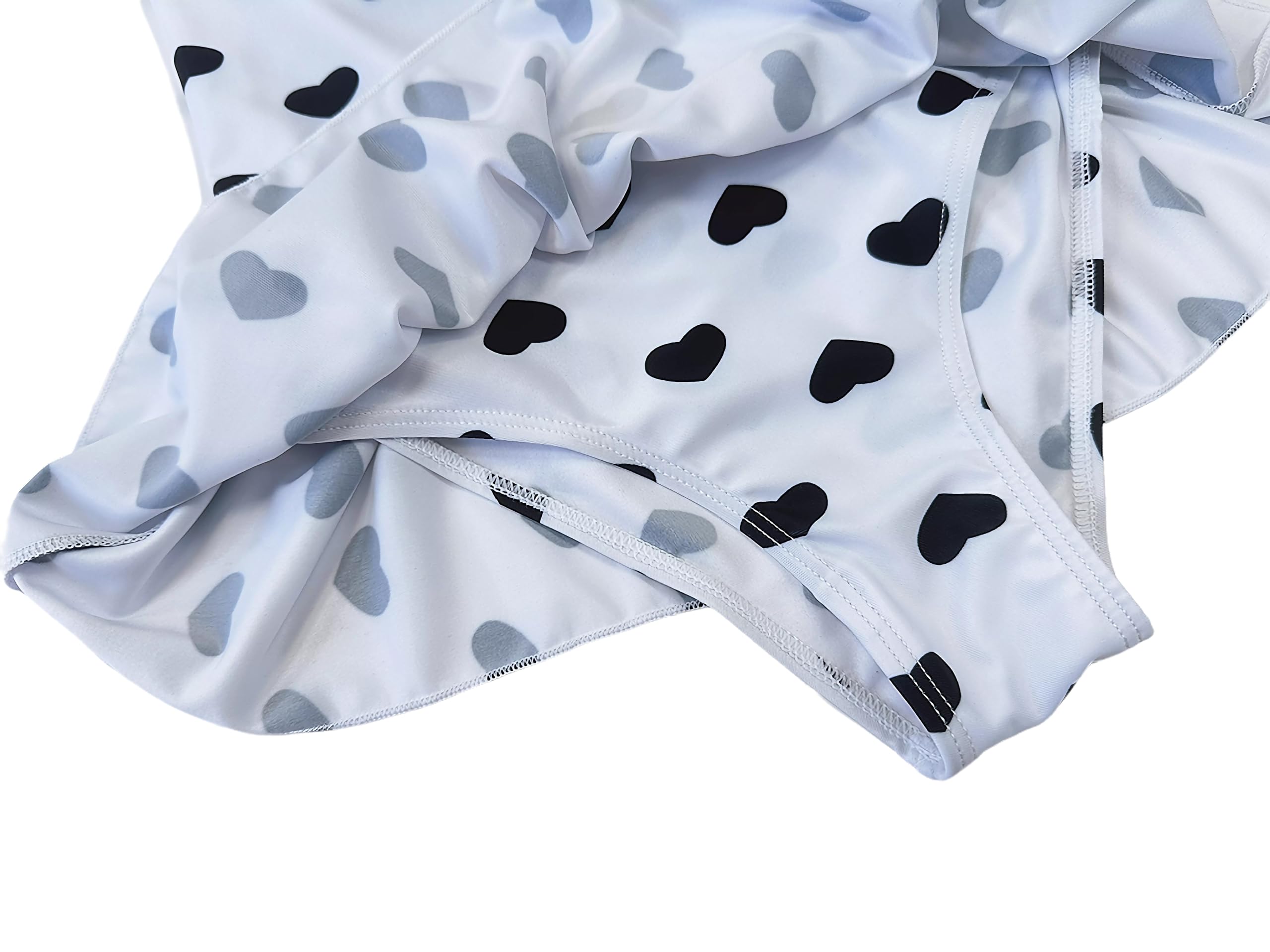 Jastore Girls One Piece Swimsuits - Cute Floral Print Bathing Suit with Matching Headband for Beach, Pool & Summer Vacation