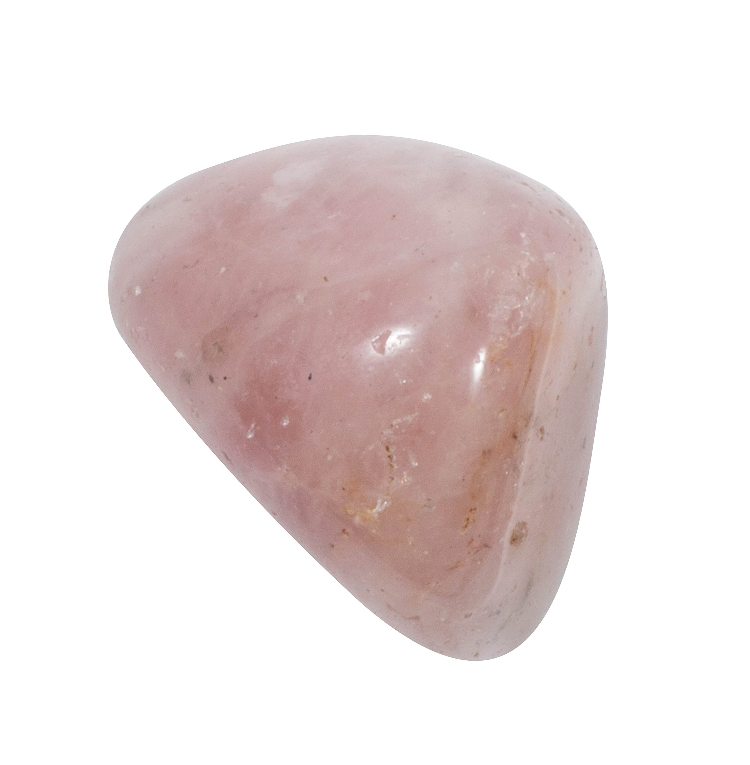 Natural Tumbled Rose Quartz Stone | 0.75”-1.25” Healing Crystal | 1 Piece for Jewelry Making, Meditation & Home Decor