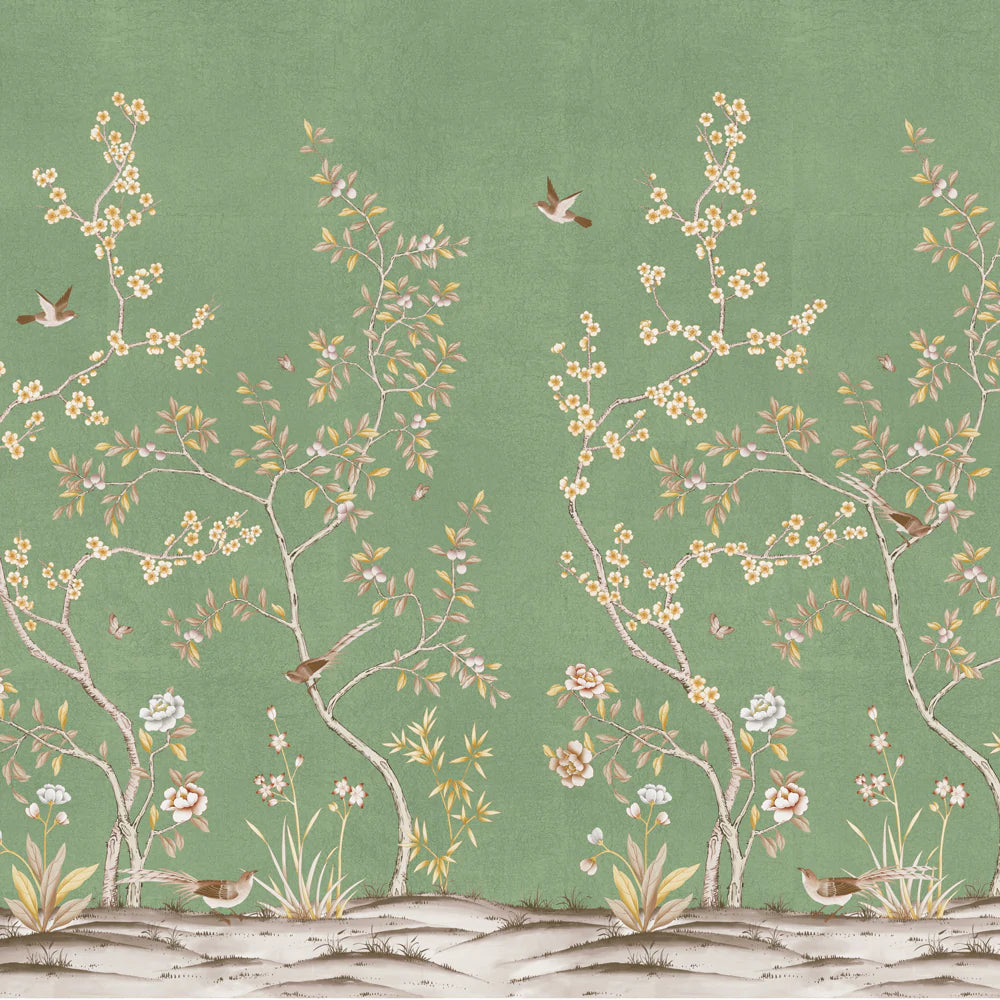 Metallic Apple Blossom Blooms