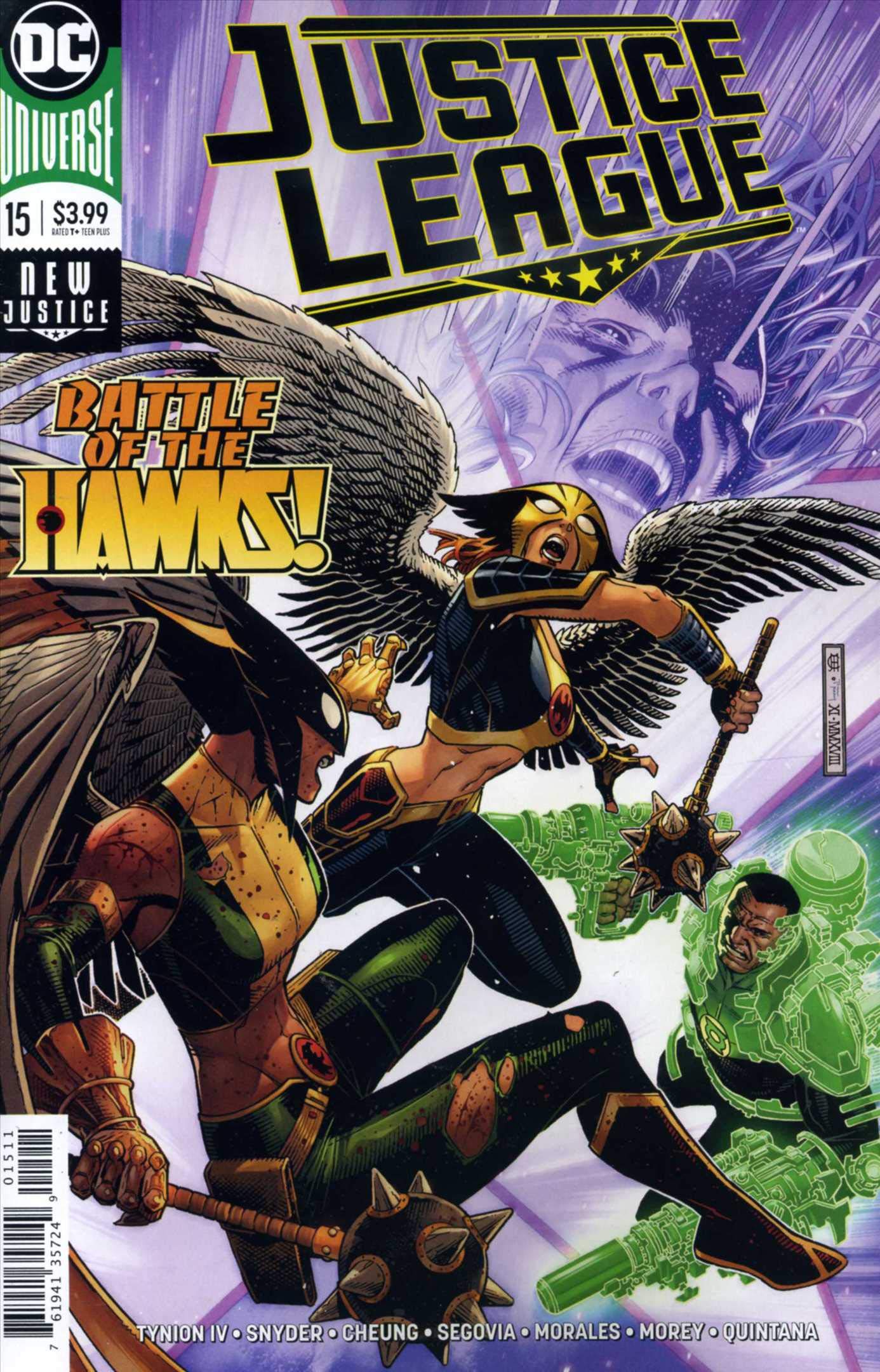 Justice League (4th Series) #15 VF/NM - DC Comics by Scott Snyder & James Tynion | Superhero Action, Collectible Comic Book for Fans & Investors