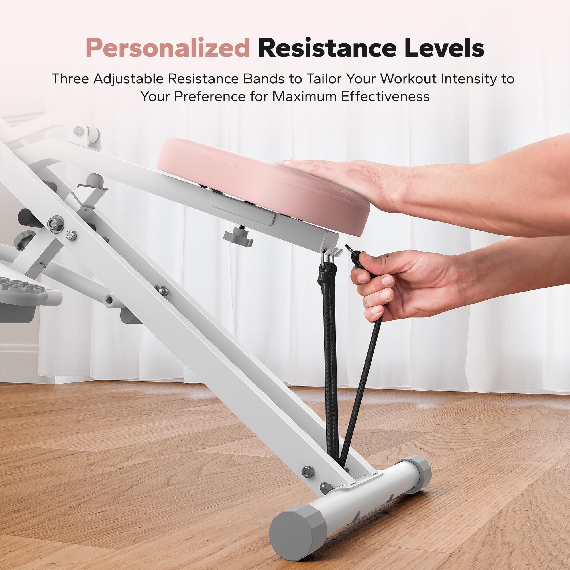 MERACH 2-in-1 Squat & Rowing Machine for Home Gym - Foldable Full Body Workout Equipment with Easy Setup - Glutes, Legs and Core Trainer for Strength Training & Cardio | Perfect for Small Spaces & Apartment Workouts