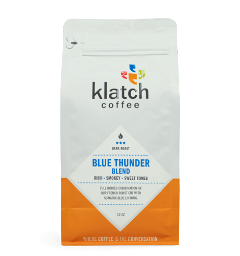 Blue Thunder Blend Premium Coffee - Rich & Bold Flavor for Home Brewing, Office & Camping Use