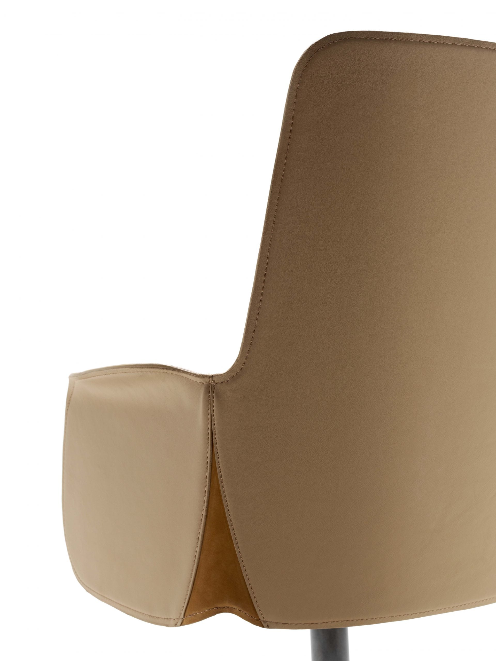 Electa Tall BC Armchair by Fasem - Modern Dining Chair with Back Support for Home, Office & Restaurant Use