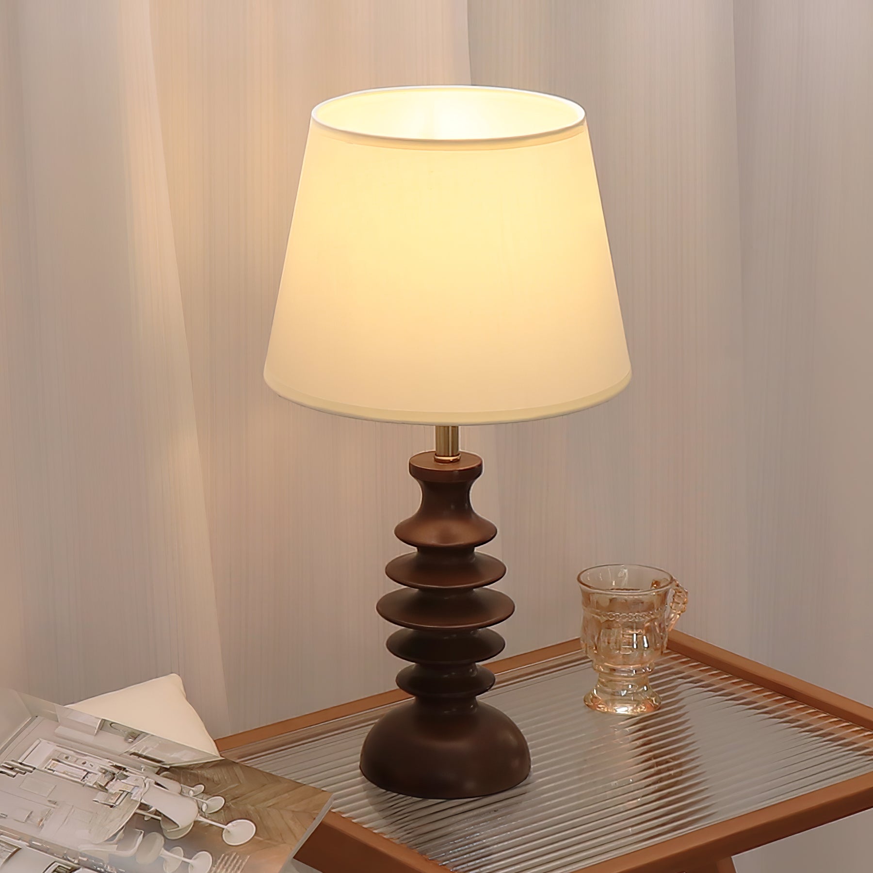 Adesso Beatrice Table Lamp - Modern LED Desk Lamp with Adjustable Brightness for Home Office, Bedroom & Study Room Lighting