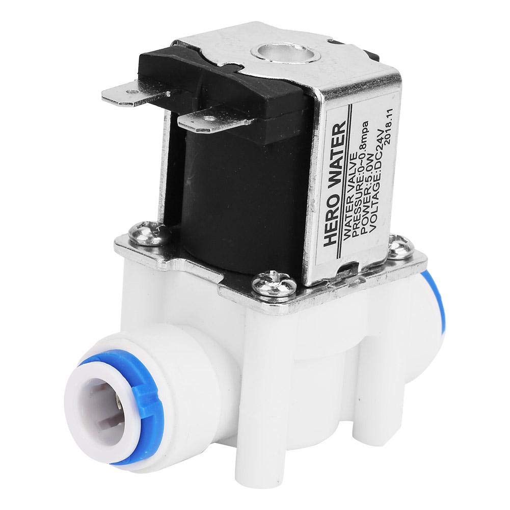 24V Solenoid Water Valve for Home - High Performance & Stability, Ideal for Water Purifiers and Filtration Systems