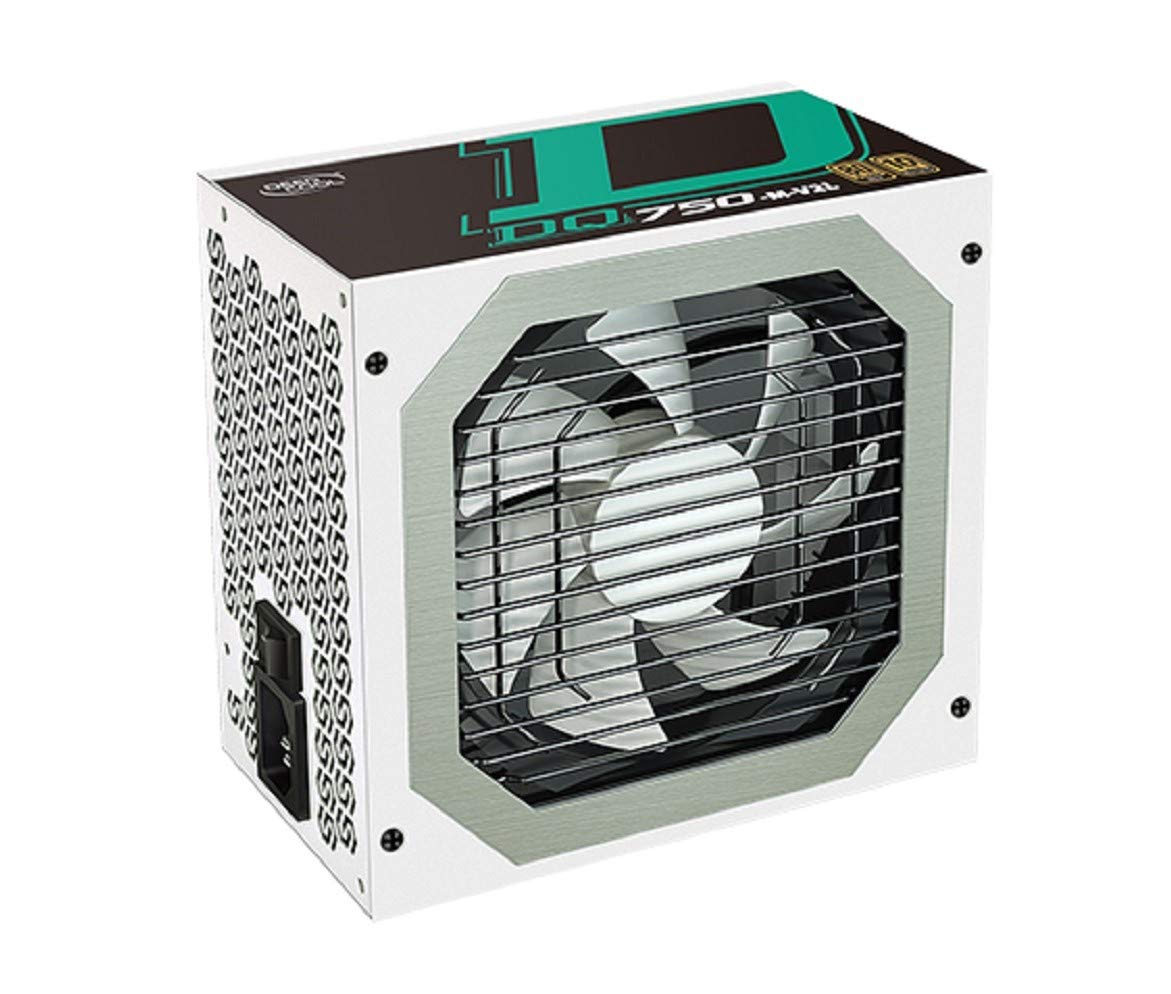 Deepcool DQ750-M 750W 80 Plus Gold Certified Fully Modular Power Supply - High Efficiency PSU for Gaming PC, Workstation & Home Office Setup