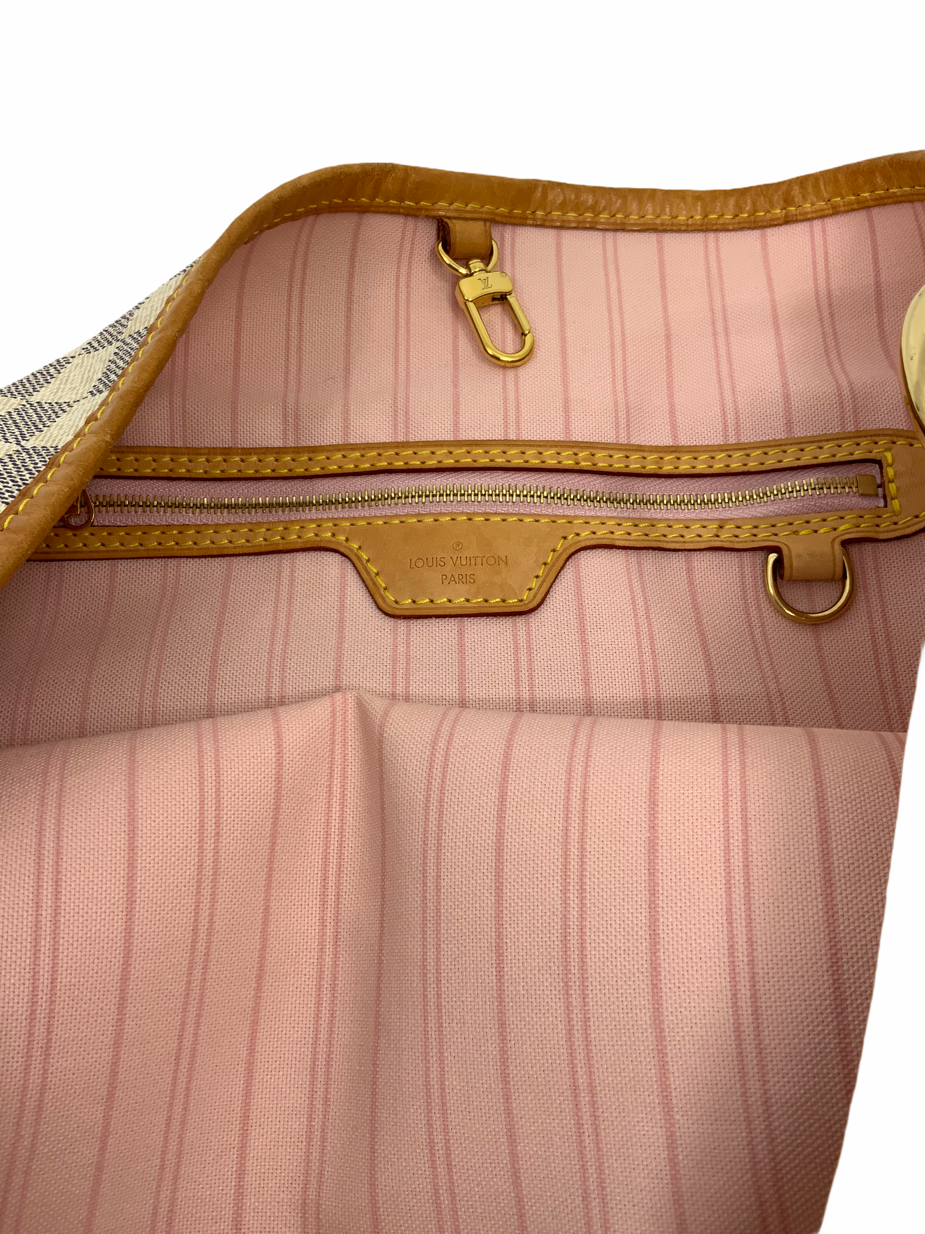 Louis Vuitton Damier Azur Canvas Delightful NM MM Handbag - Stylish Shoulder Tote for Women, Perfect for Work, Travel & Everyday Use