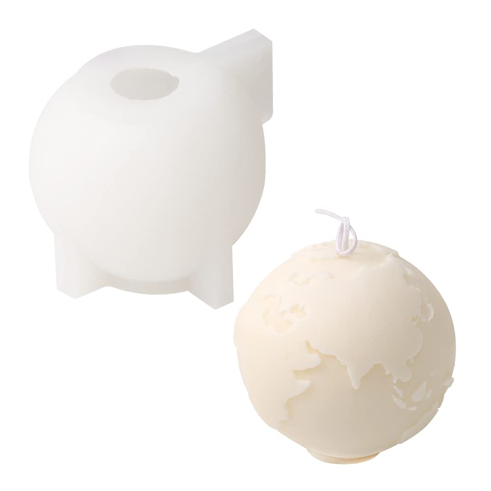6D Moon Star Planet Silicone Candle Molds - DIY Wax, Soap, Resin & Gypsum Decor Molds for Home, Wedding & Party Decoration