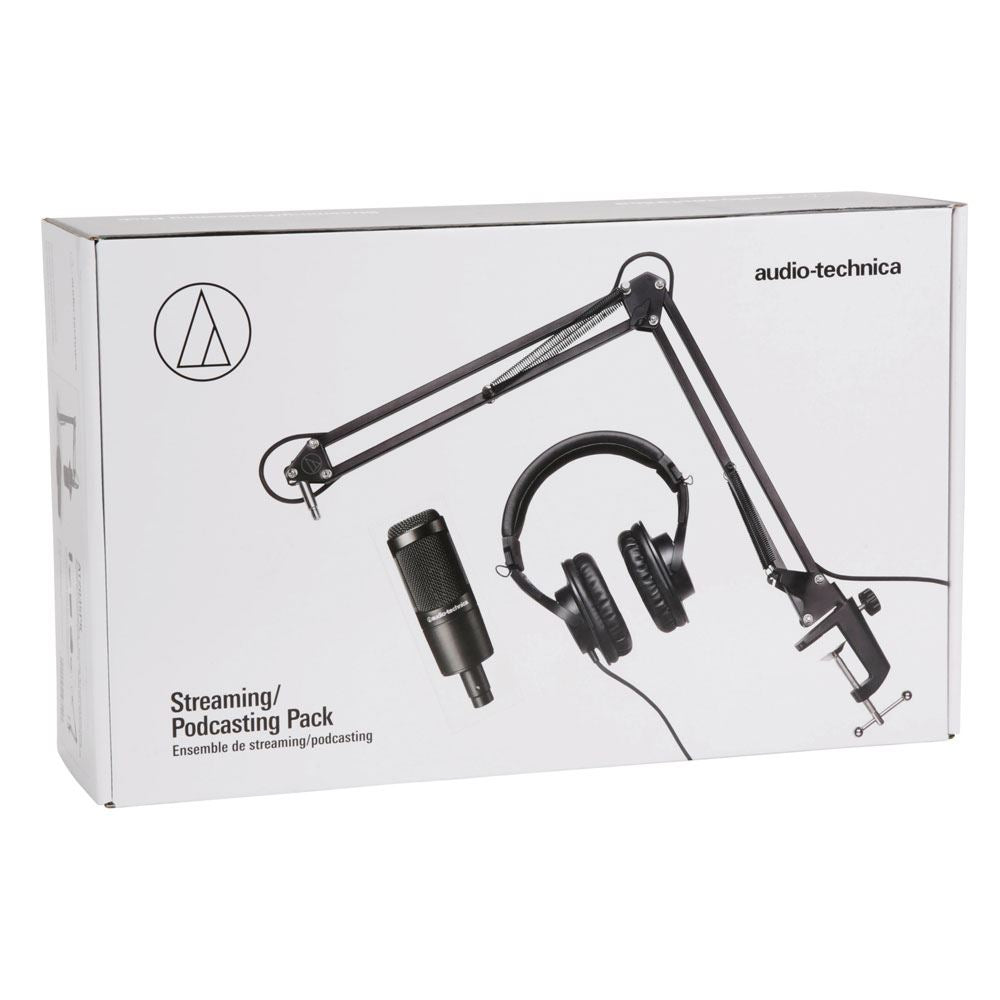 Audio Technica AT2035PK Cardioid Condenser Microphone Kit - Perfect for Streaming, Podcasting & Voice Recording - Home Studio & Professional Use