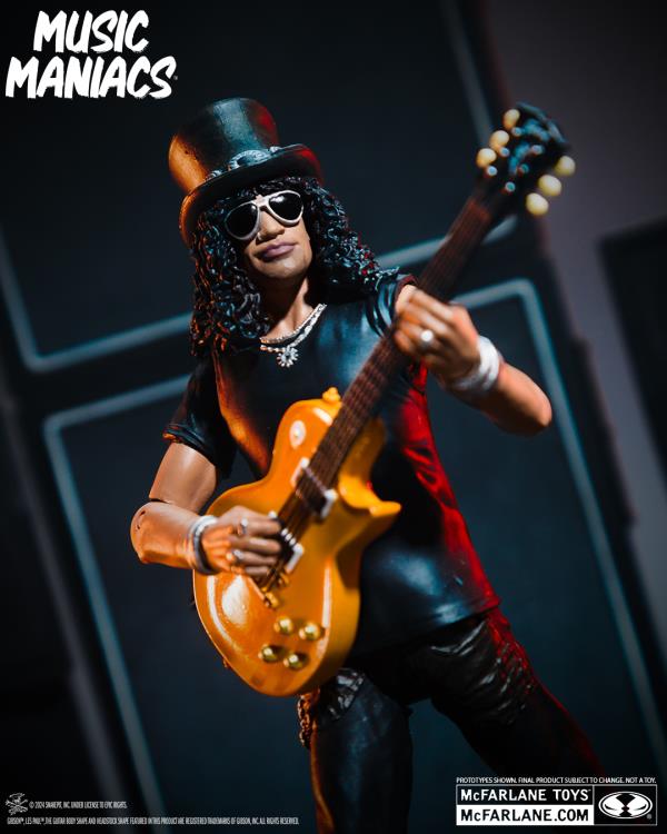 Slash Music Maniacs Limited Edition Collectible Action Figure - Perfect for Display, Gifts & Music Lovers Collection