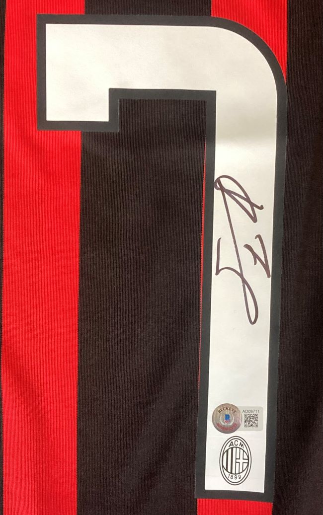 Authentic Andriy Shevchenko Signed AC Milan Adidas 2003 UEFA Champions League Jersey - Limited Edition Football Memorabilia for Collectors, Fans & Sports Enthusiasts - Perfect for Display, Gifts & Investment