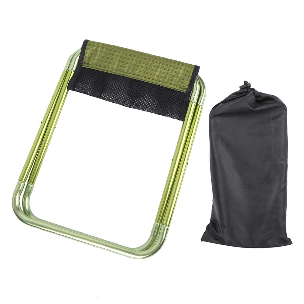 NIKOU Folding Chair - Portable Lightweight Outdoor Stool for Camping, Fishing, Hiking, BBQ, Travel & Home Use - Breathable & Durable Design for Backyard, Beach, Picnics & Events