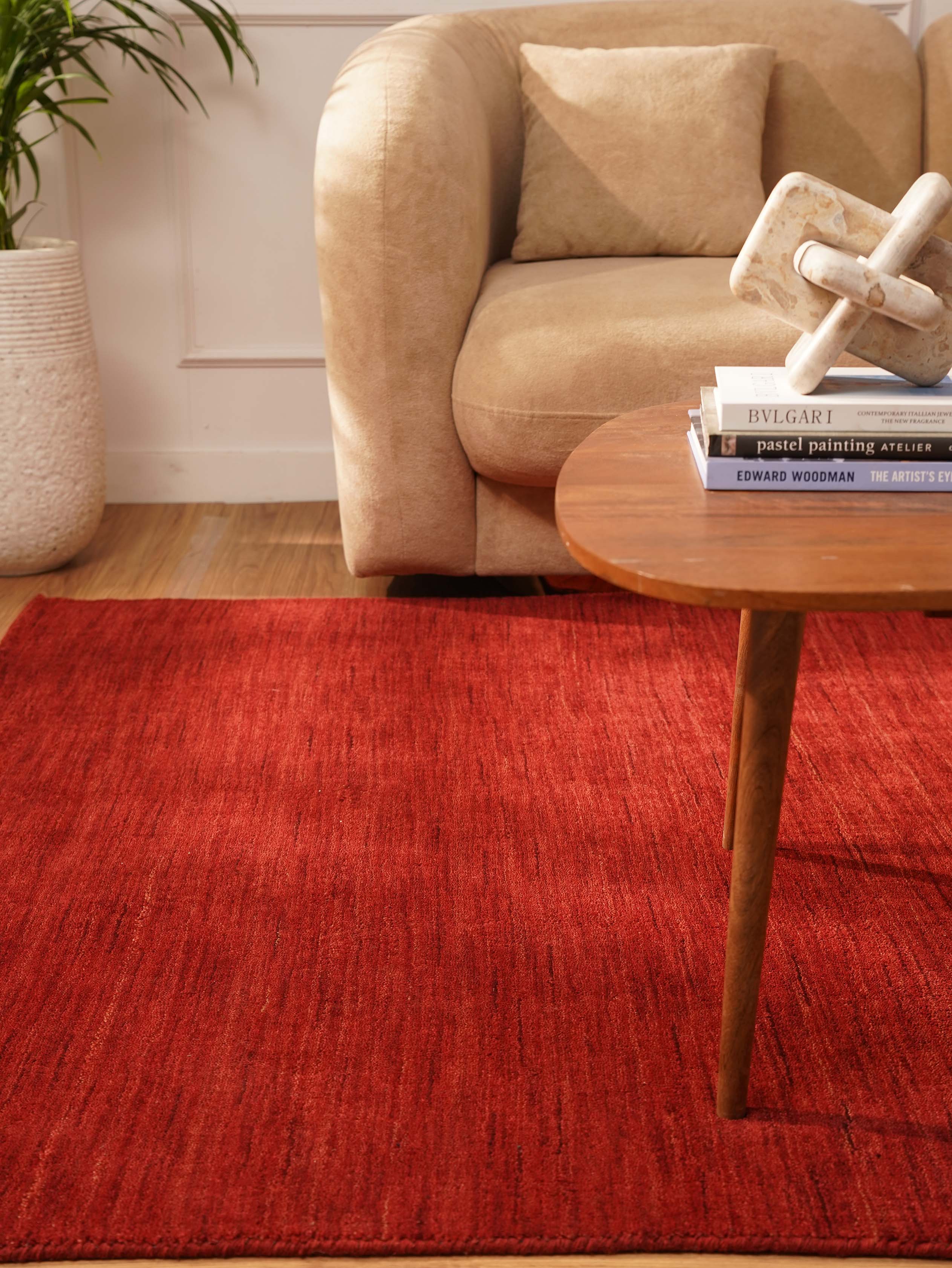 Silken Premium Hand Knotted Wool Rug - Luxurious Soft Persian Style Area Carpet for Living Room, Bedroom & Home Decor