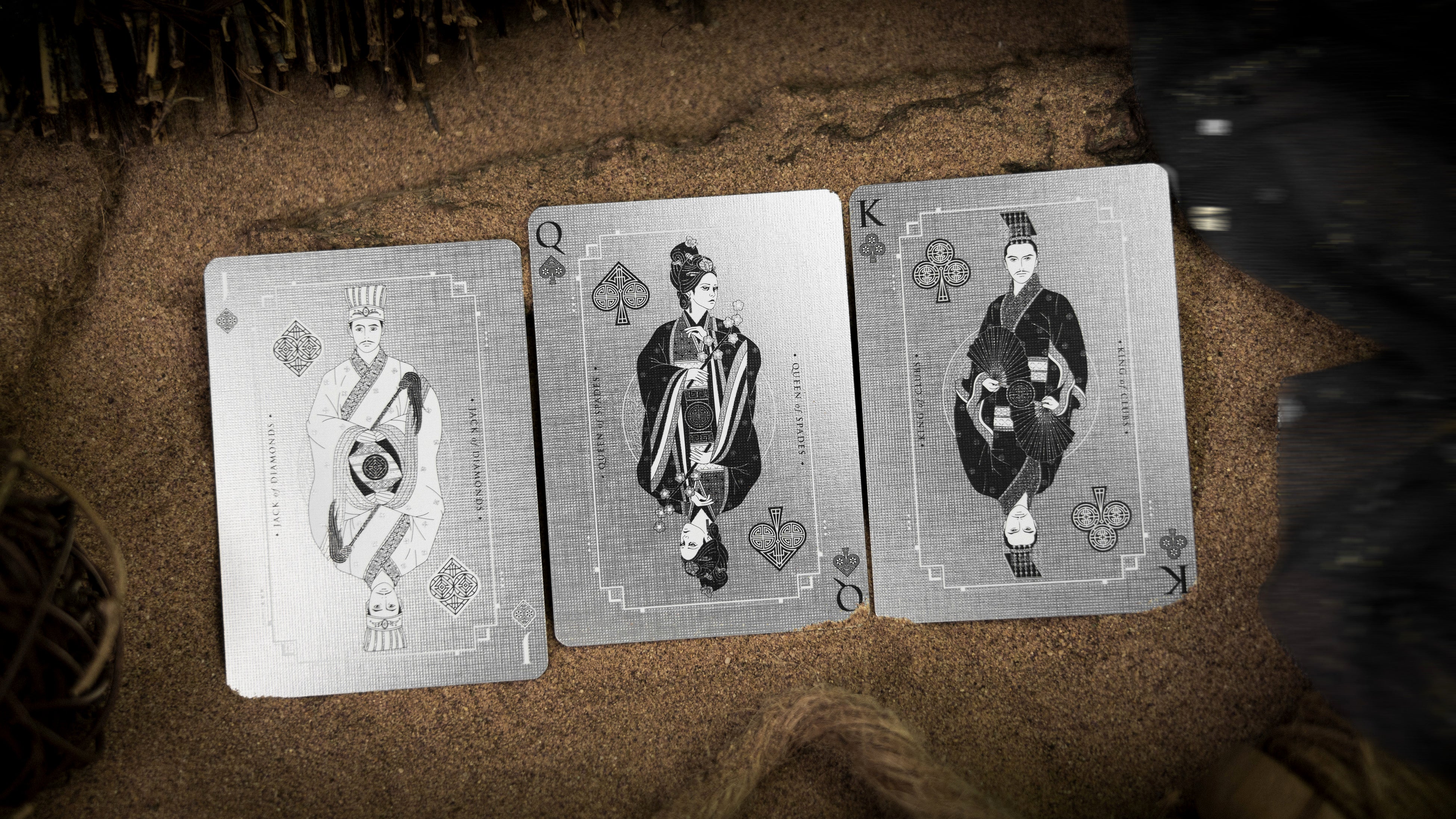 Premium Silk Wooden Boxset by Ark Playing Cards - Luxury Collectible Card Holder for Poker, Magic, and Gift Giving