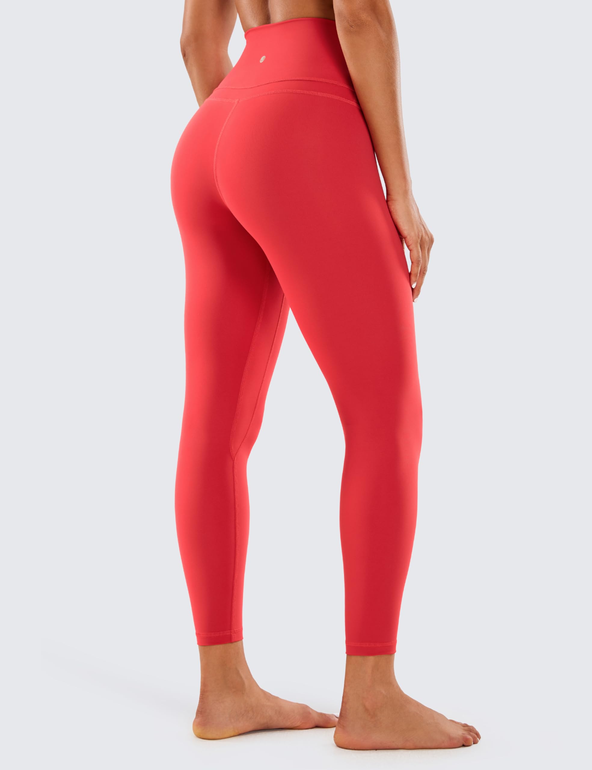 CRZ YOGA High Waisted Workout Leggings for Women - Naked Feeling 7/8 Length Yoga Pants - Perfect for Gym, Running & Everyday Wear