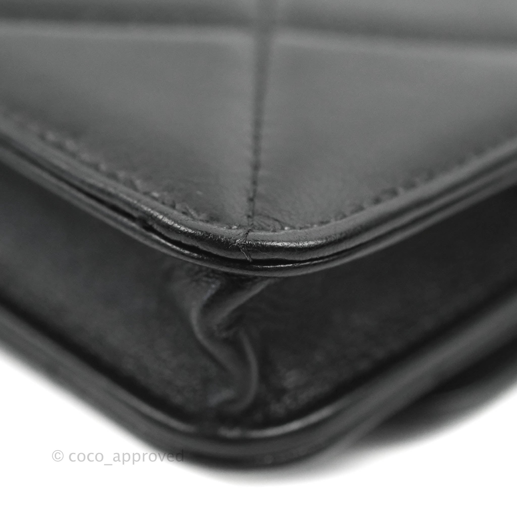 Chanel 19 Mini Clutch with Chain - Black Lambskin Leather Crossbody Bag with Mixed Hardware for Women | Perfect for Evening Parties, Date Nights & Special Occasions