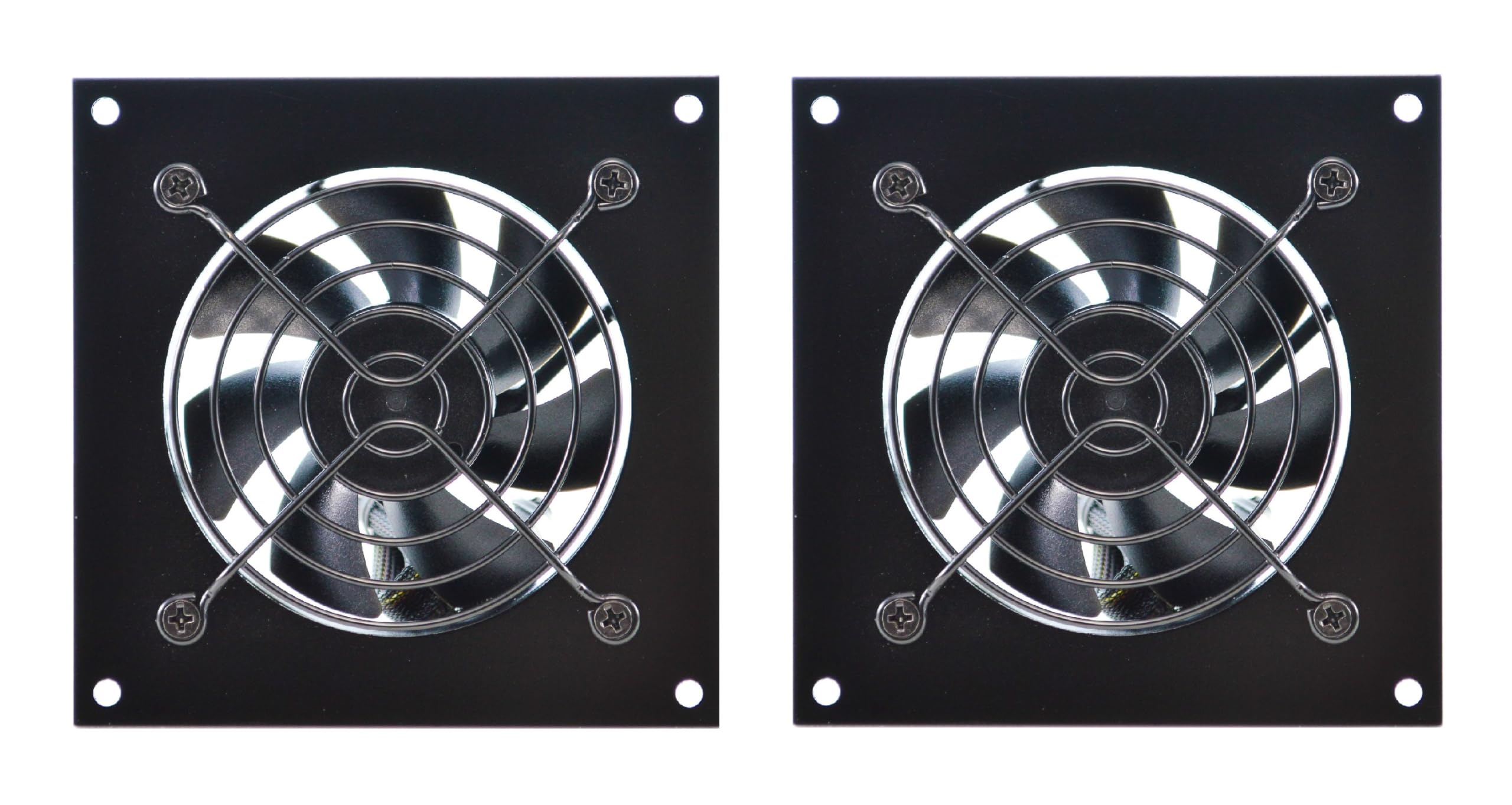 PROCOOL AVX-280T-1U Silent AV Cabinet Cooling Fan System - 1U Rack Mount Temperature Controller with Auto Speed Control & Mounting Kit | Perfect for Server Rooms, Data Centers & AV Equipment Cooling