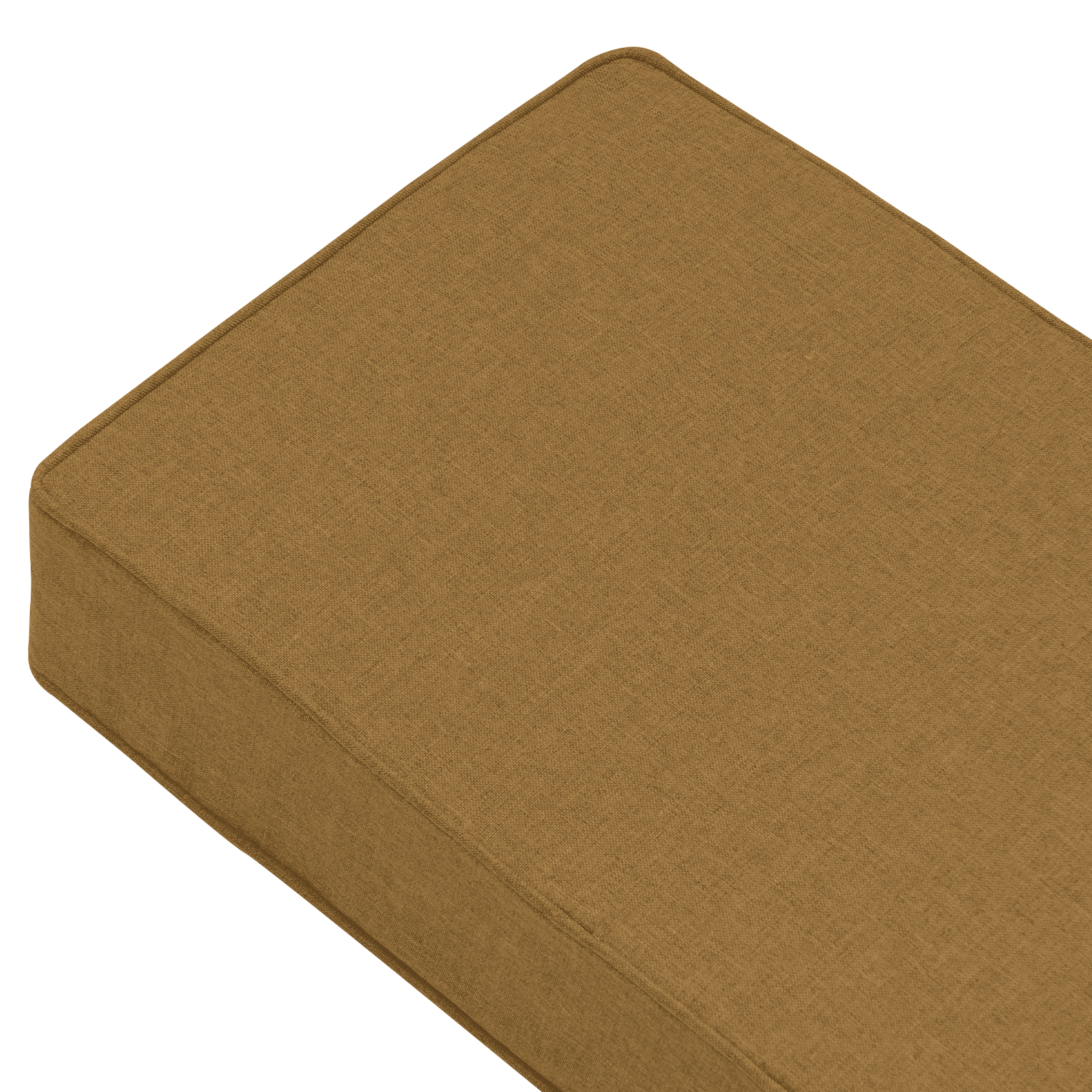 Twylo Custom Bench Cushion - Yellow Sofa & Chair Seat Pad for Outdoor Patio Furniture - Waterproof & Comfortable Cushion for Garden, Deck, Poolside & Porch Seating