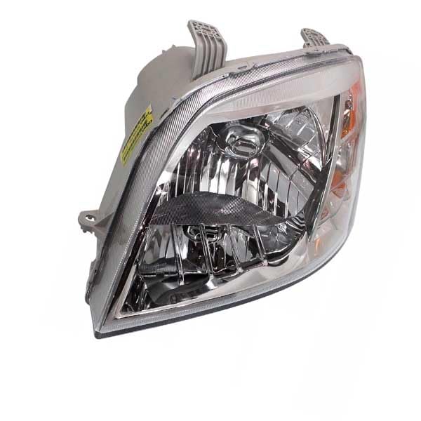 2007-2011 Chevy Aveo Sedan Left Driver Side Headlight Assembly with Bulb - Direct Fit Replacement for Front Headlamp - Perfect for Night Driving & Vehicle Restoration Projects