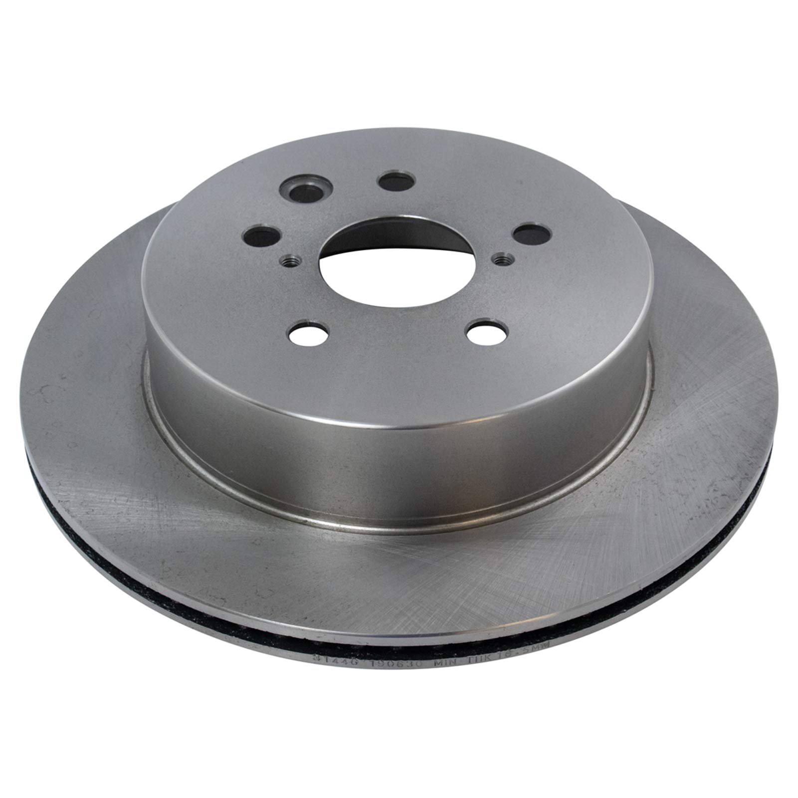 High-Performance Rear Semi-Metallic Brake Pads & Rotors Kit with Brake Fluid - Compatible with Lexus GS IS Series - Perfect for Daily Commuting & Performance Driving