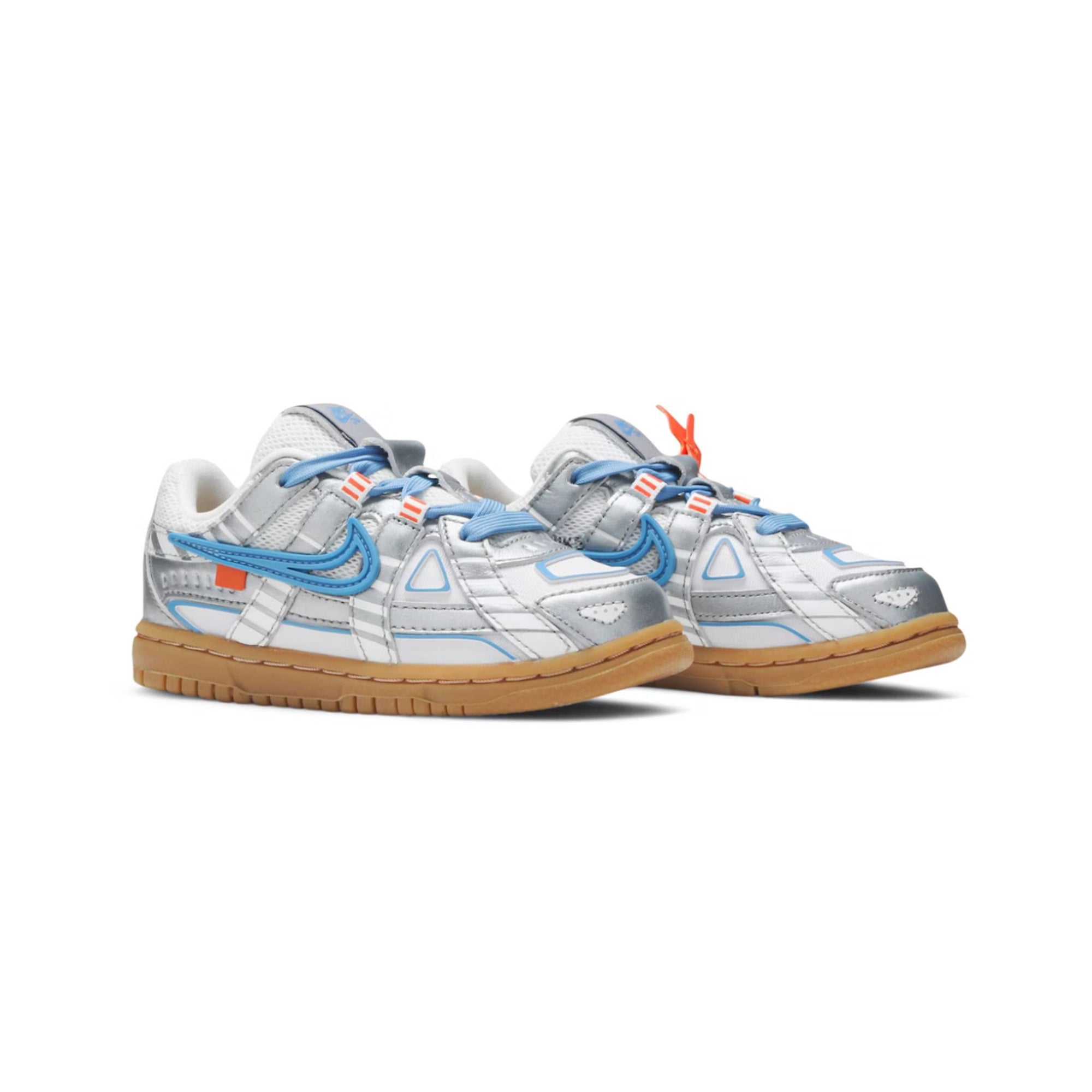 Original Title: Air Rubber Dunk x Off White 'UNC' TD   Optimized Title: Nike Air Rubber Dunk x Off-White UNC Sneakers for Men - Stylish & Comfortable Basketball Shoes for Casual Wear, Street Fashion & Sports