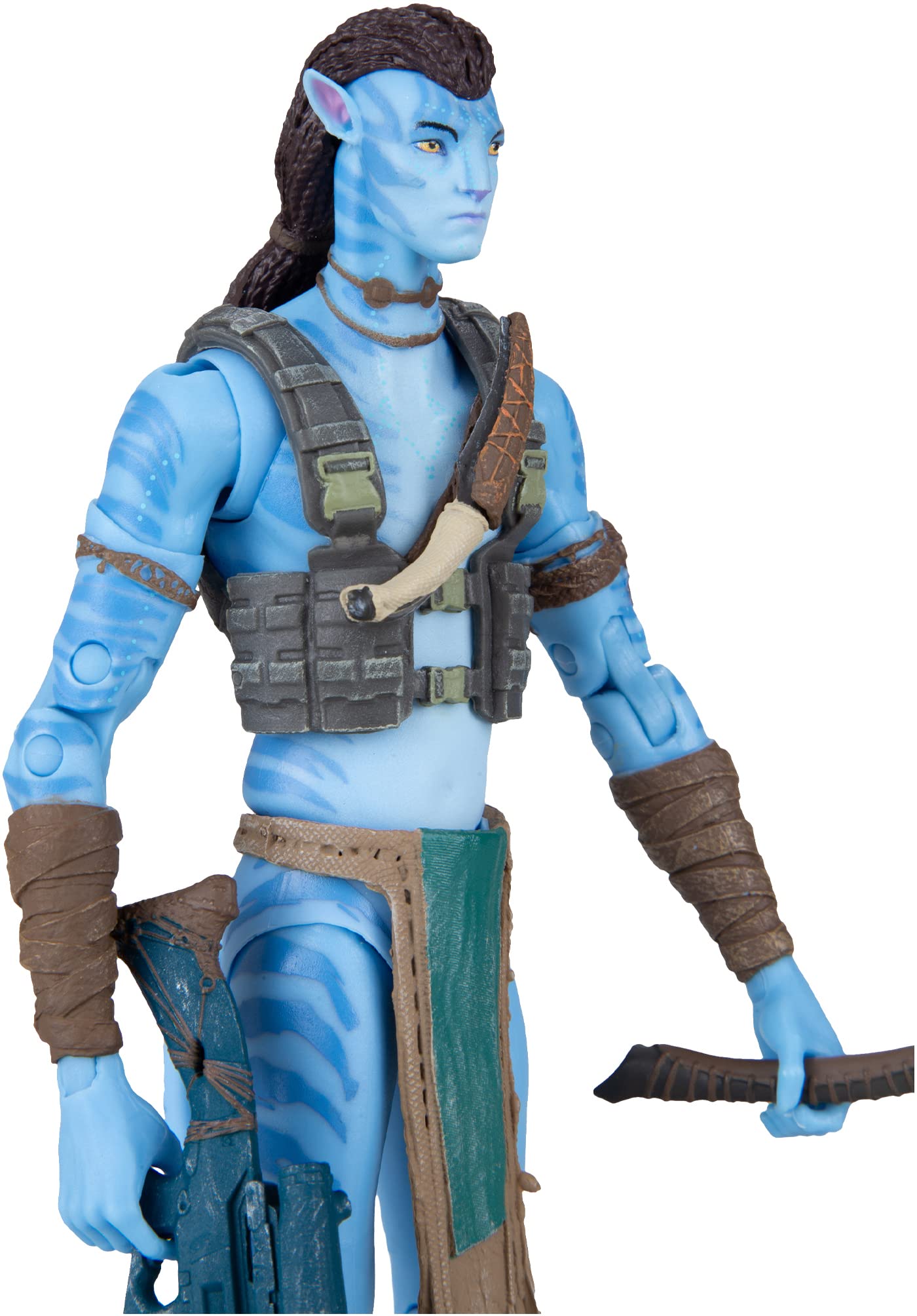 McFarlane Toys Avatar: The Way of Water Jake Sully Reef Battle Action Figure - Collectible Movie Character Toy for Fans & Gift Idea - Perfect for Display, Play & Avatar Themed Collections