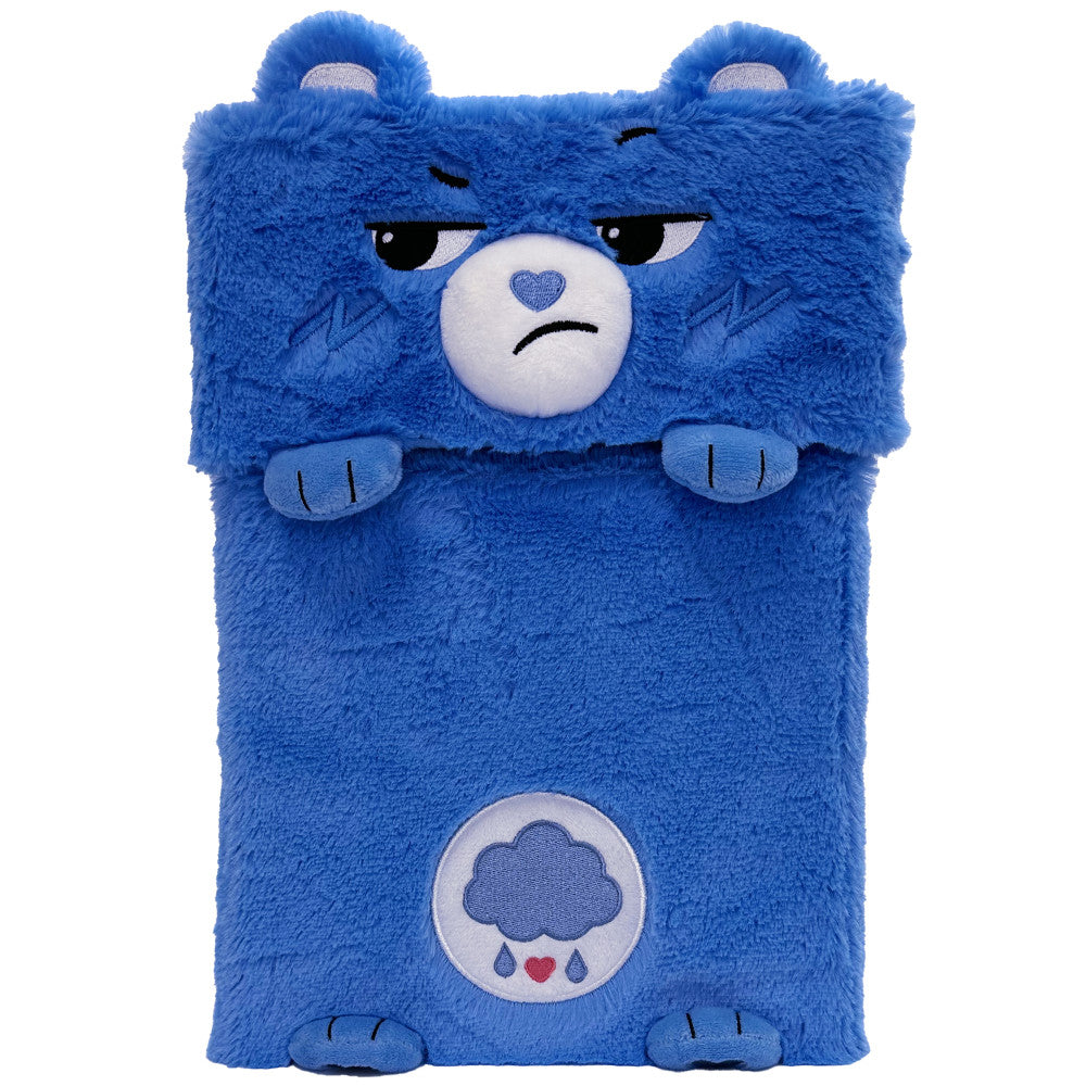 Care Bears Grumpy Bear Themed Storage Bin - 8-Inch Blue Plastic Organizer for Kids' Room, Toys & Nursery Decor | Perfect for Playroom, Bedroom & Closet Organization