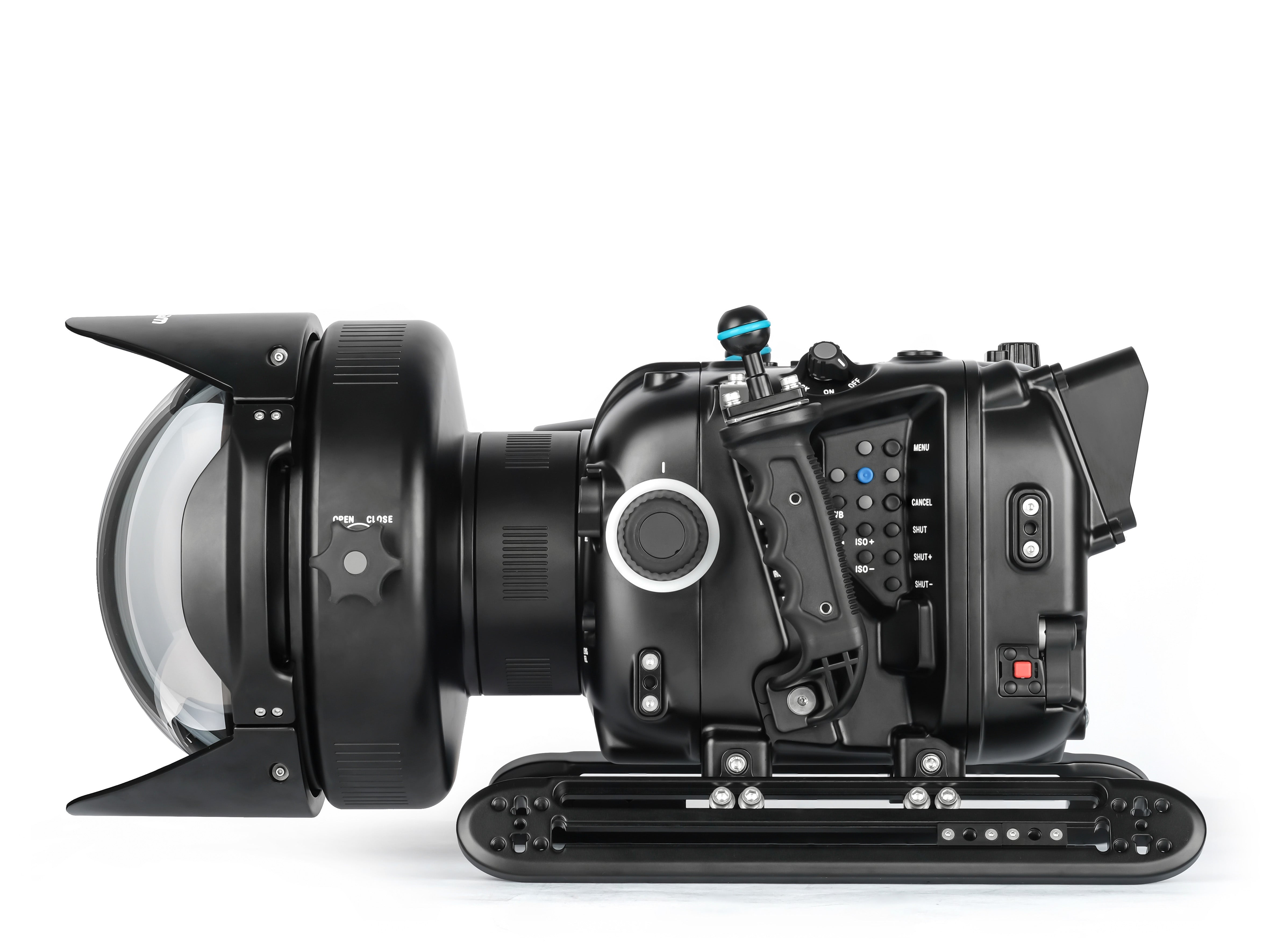 Nauticam NA C500II Underwater Housing for Canon EOS C300III/C500II Camera System with N120 Port - Professional 4K Video Shooting for Scuba Diving & Marine Photography