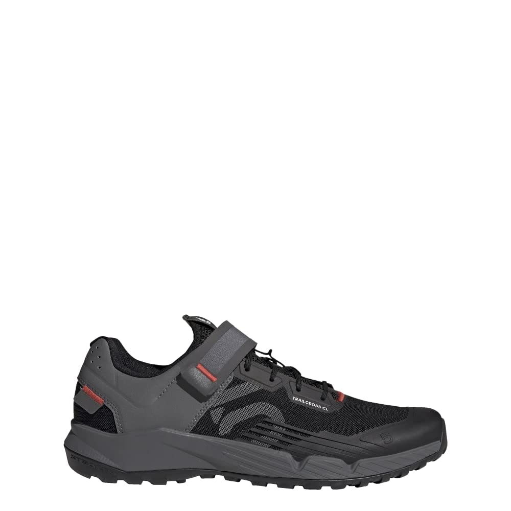 Adidas Men's 5.10 Trailcross Clip-in Cycling Shoes - Black | Mountain Bike & Trail Running Sneakers for Outdoor Adventures