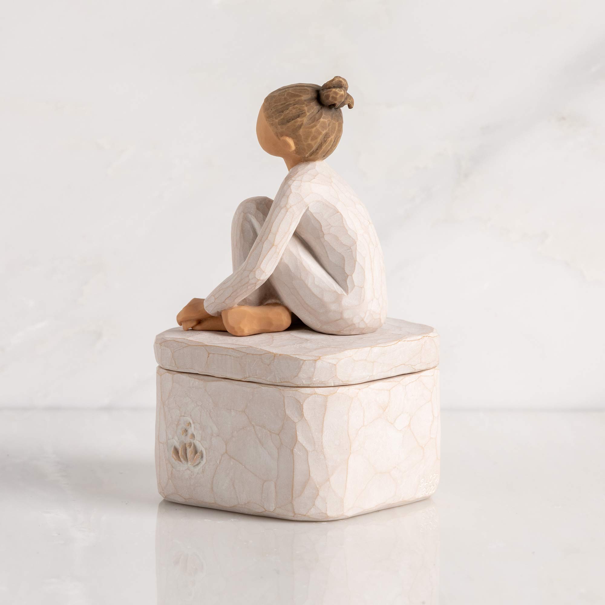 Willow Tree The Dancer Hand-Painted Keepsake Box - Beautifully Sculpted Memory Box for Jewelry, Photos & Treasures | Perfect Gift for Dancers, Collectors & Special Occasions