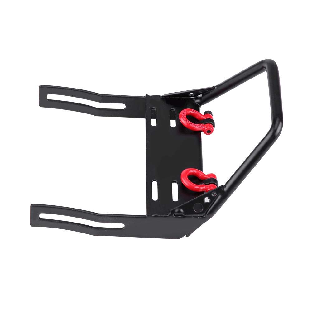 Steel Front Bumper for Axial SCX10 1/10 RC Crawler Car - Heavy Duty Off-Road Protection for Rock Crawling & Trail Adventures