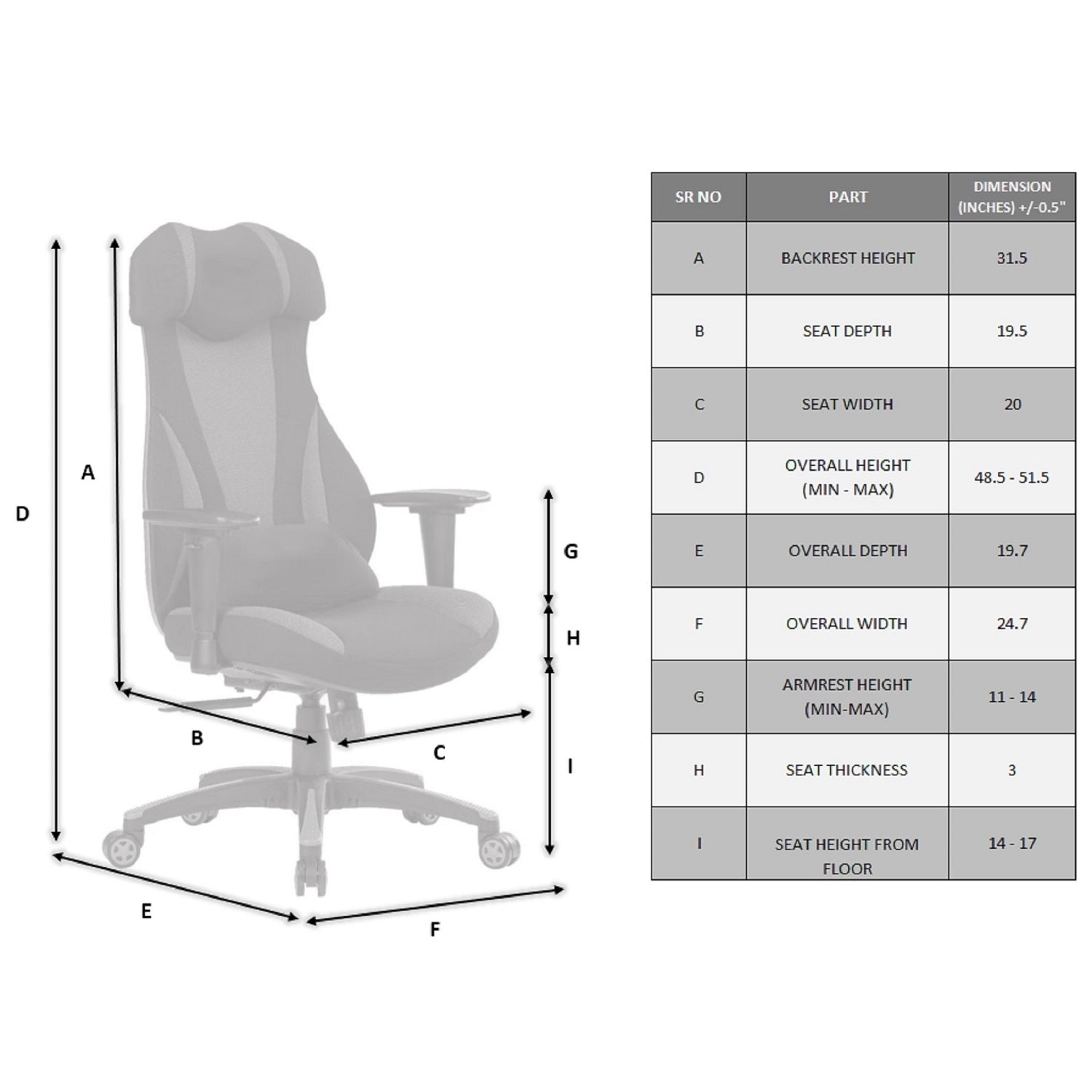 PRO X SERIES 185 Ergonomic Gaming Chair - Black & Blue - High Back Racing Style for PC & Console Gamers - Perfect for Esports, Streaming & Office Work