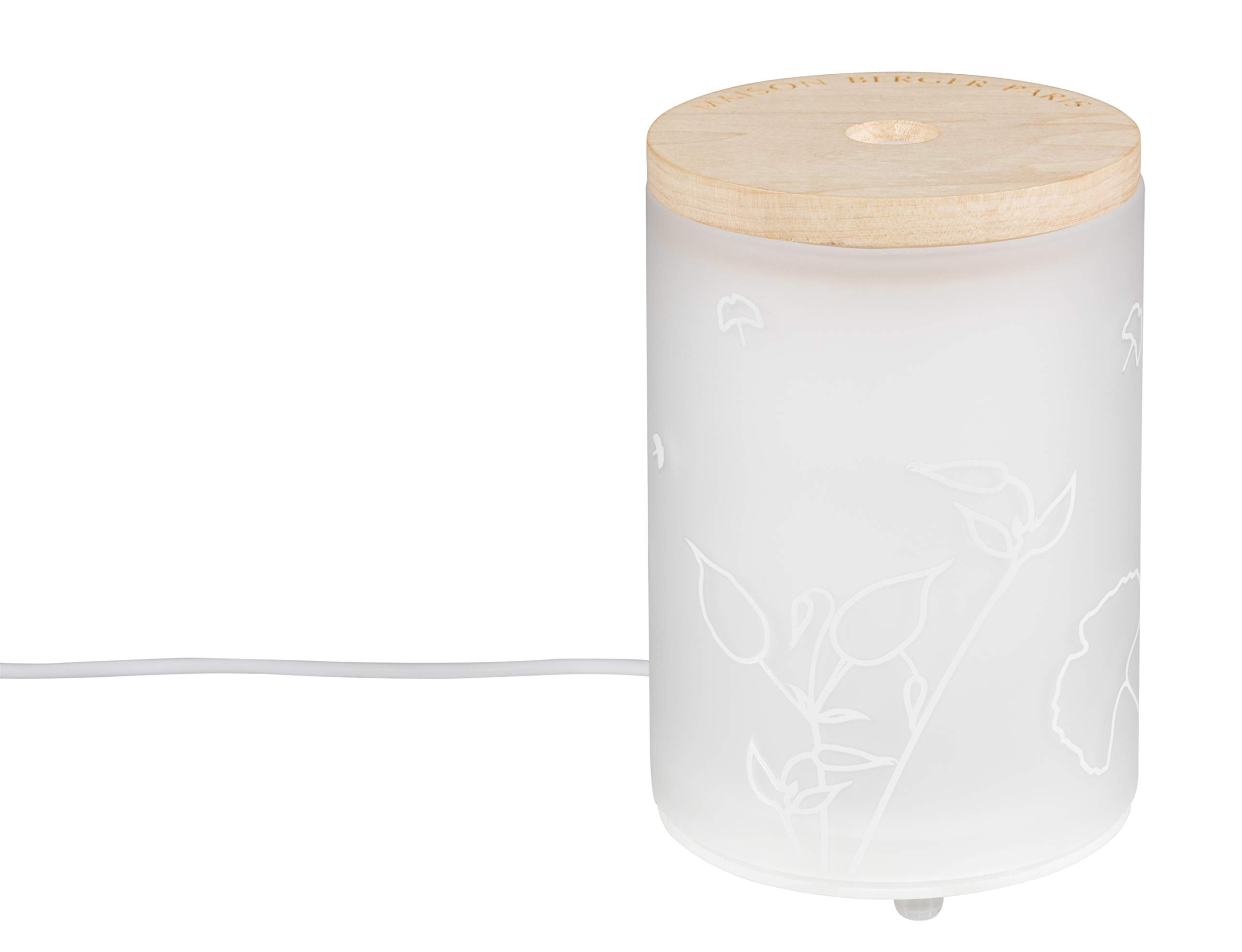 Premium Lampe Berger Ultrasonic Aroma Diffuser with Essential Oils - Adjustable LED Lighting & Remote Control - 475ml (16oz) French-Made Home Fragrance System for Bedroom, Office & Spa Relaxation