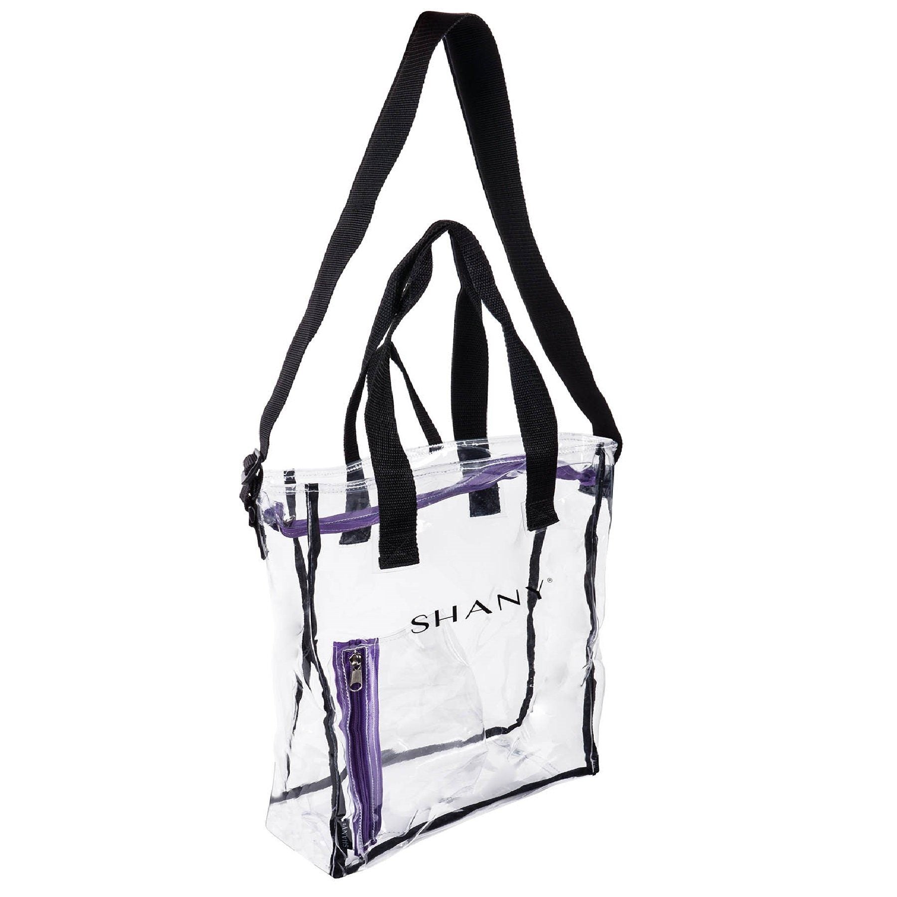 Clear TSA Approved Toiletry Bag for Travel - Waterproof Makeup Organizer with Multiple Handles & Hooks | Perfect for Carry On Luggage, Airplane Essentials & Vacation Packing