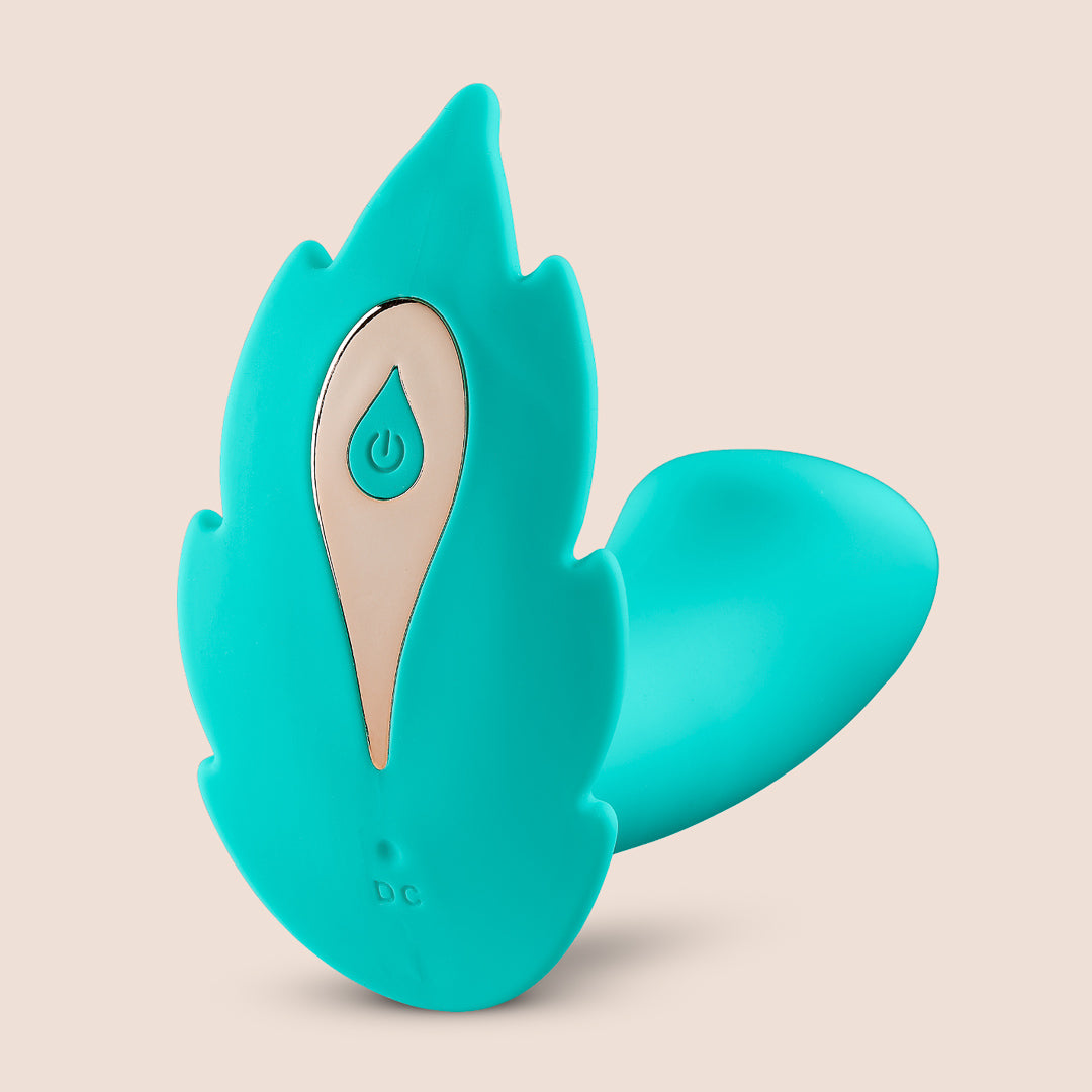 Cloud 9 Panty Leaf Vibe - Wireless Remote Control Vibrator for Women | Hands-Free Wearable Stimulator for Couples Play & Solo Pleasure | Discreet Public Use & Bedroom Fun