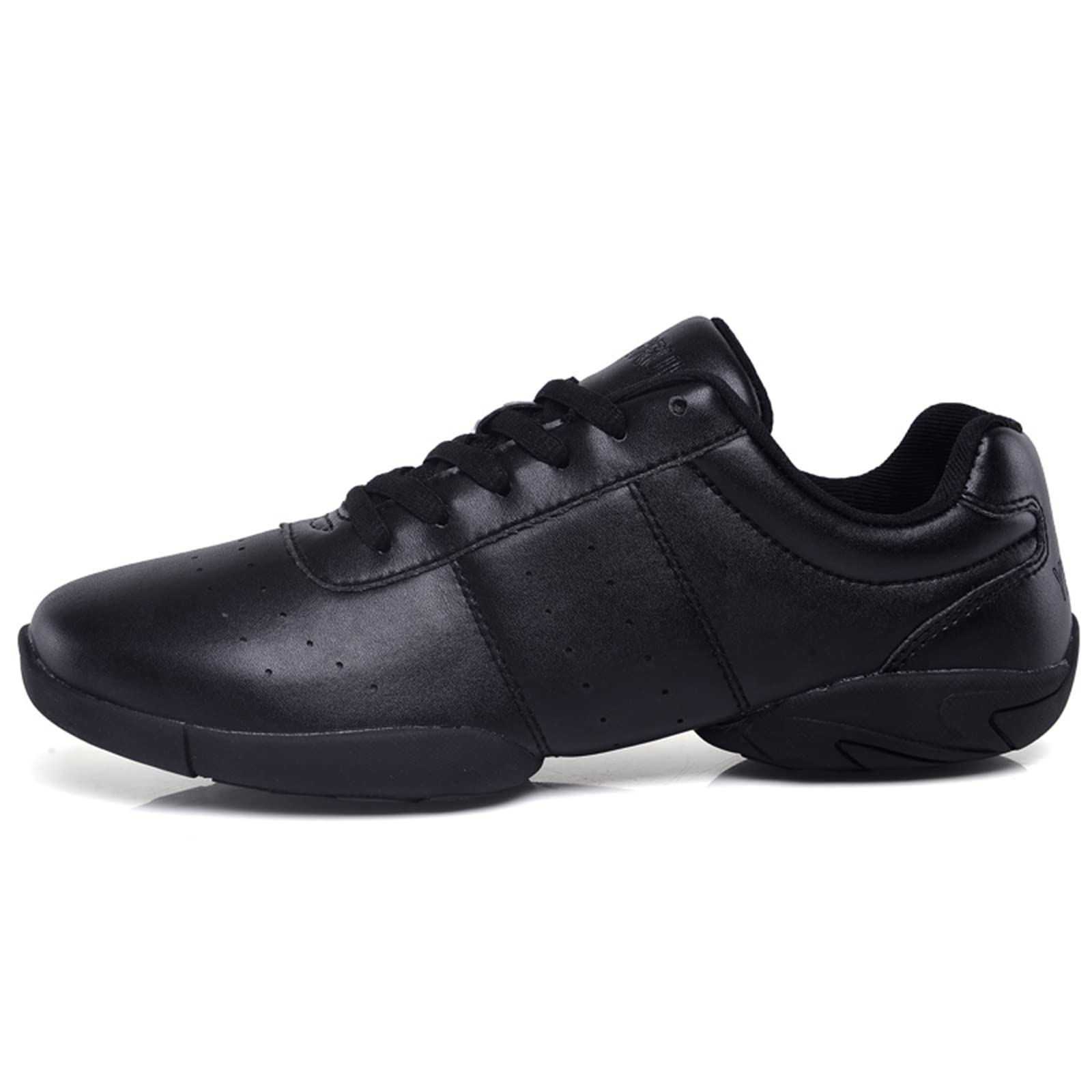 ZENSI Split Sole Dance Shoes for Women Girls - Soft Leather Gymnastics & Cheerleading Shoes - Perfect for Ballet, Jazz, Contemporary Dance Practice and Performances