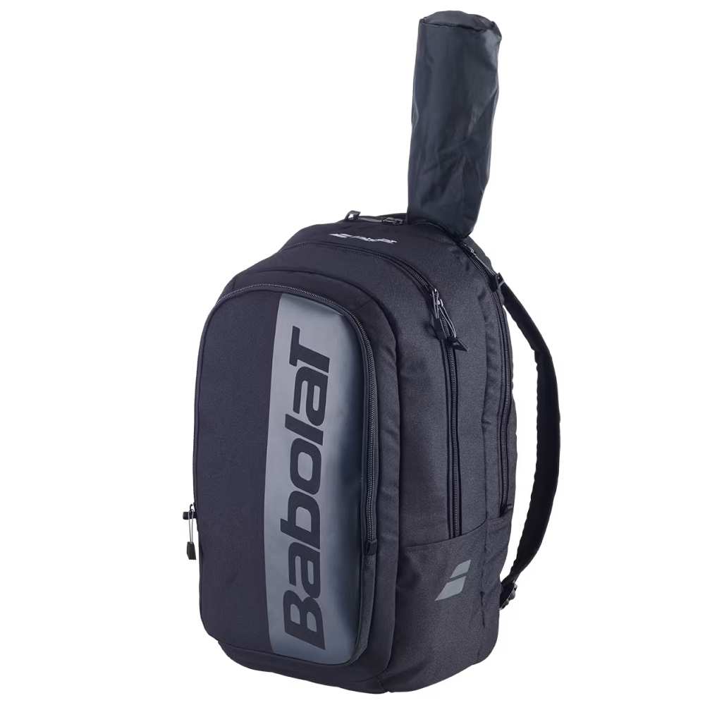 Babolat Evo Court Hero Tennis Backpack - Black | Durable Sports Bag for Tennis Players | Perfect for Courtside Gear Storage & Travel