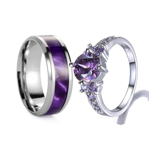 Silver+Purple