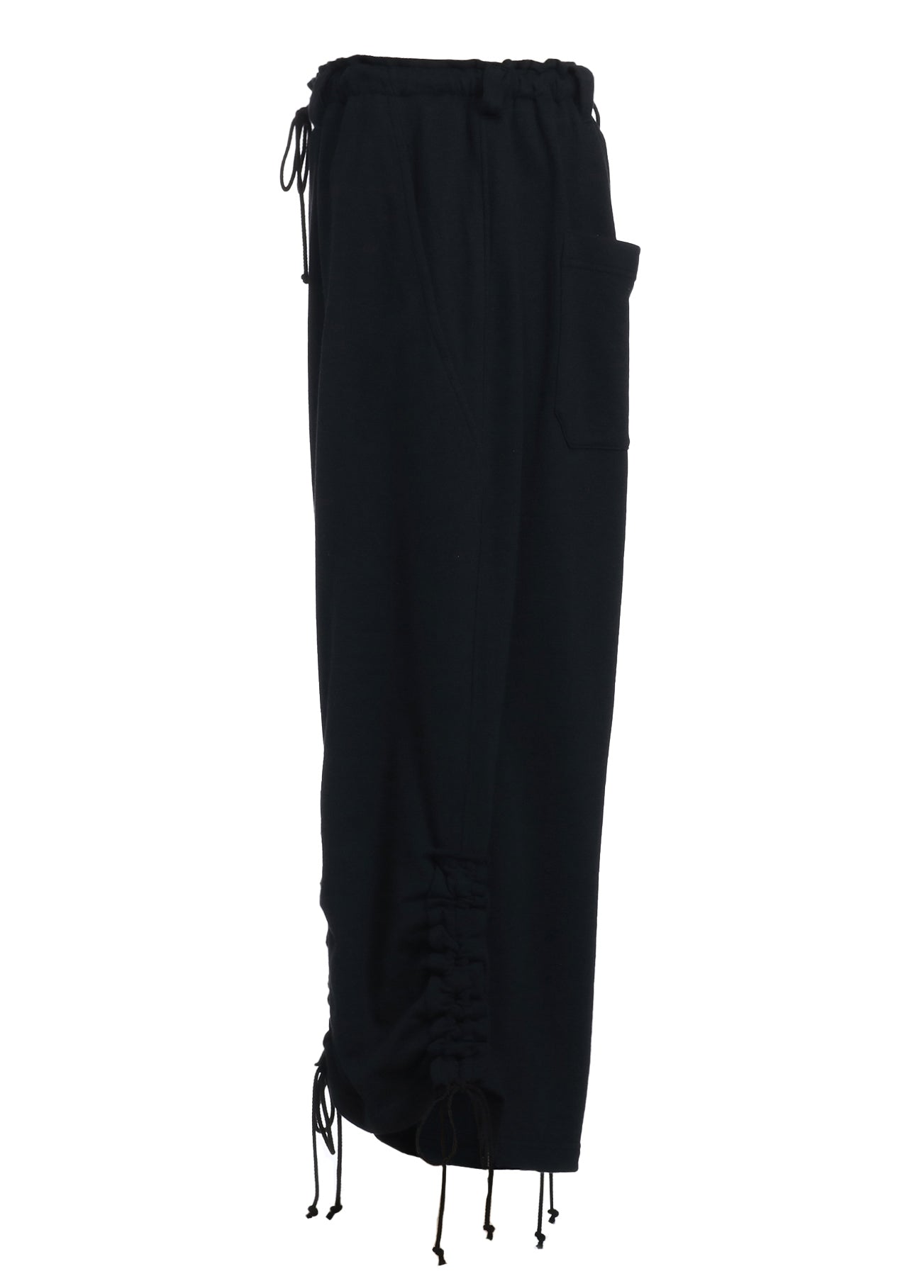Soft Cotton Gauze Fleece Sarouel Pants with String Tie Waist - Cozy Lounge Pants for Women, Yoga, and Home Relaxation